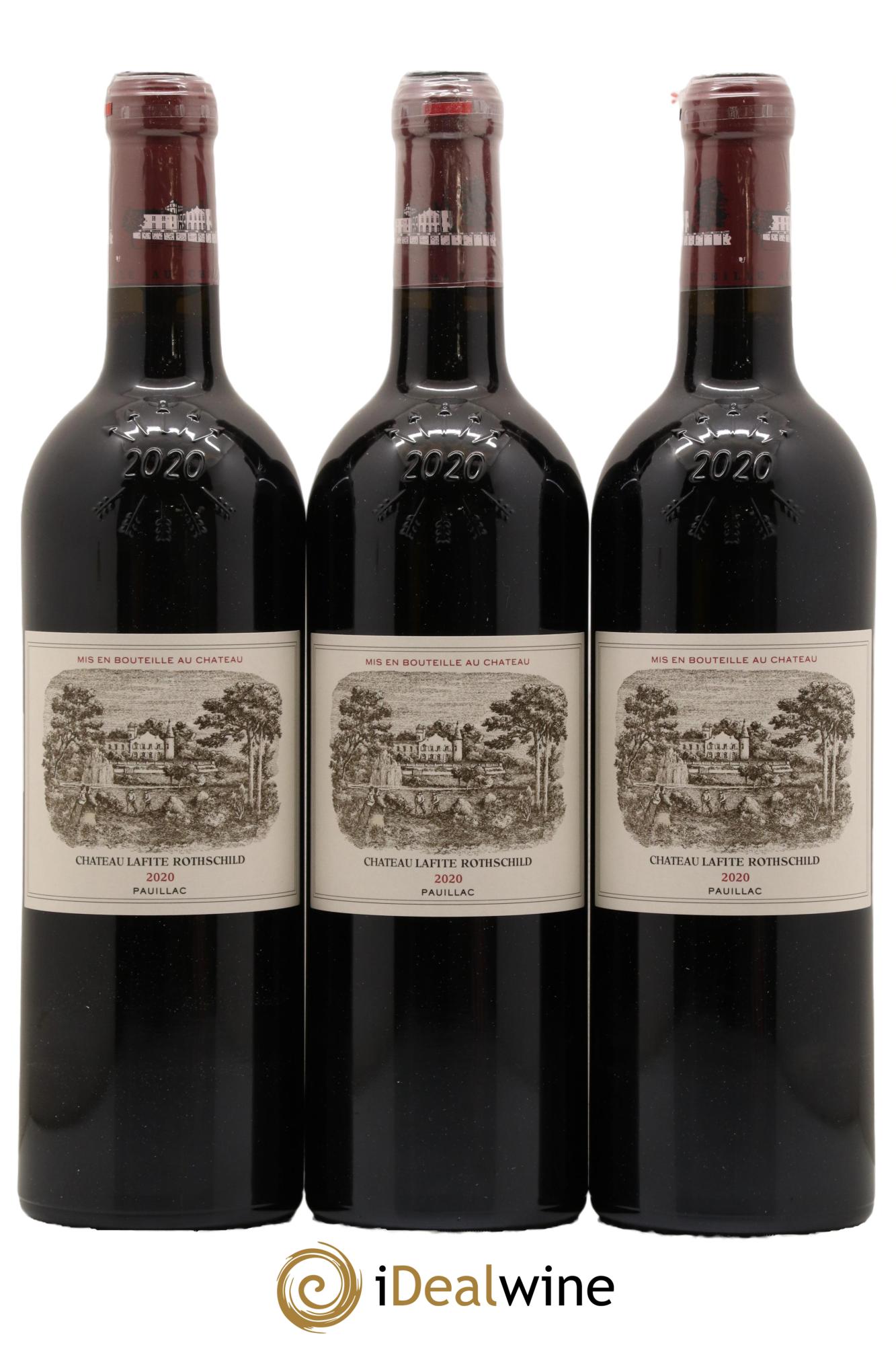 Château Lafite Rothschild 1er Grand Cru Classé  2020 - Lotto di 6 bottiglie - 3