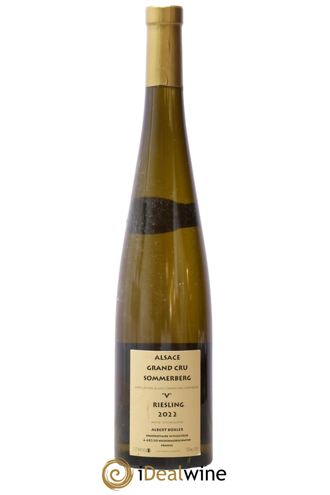 Alsace Riesling Grand Cru Sommerberg Vanne Albert Boxler 2022 - Lotto di 1 bottiglia - 1