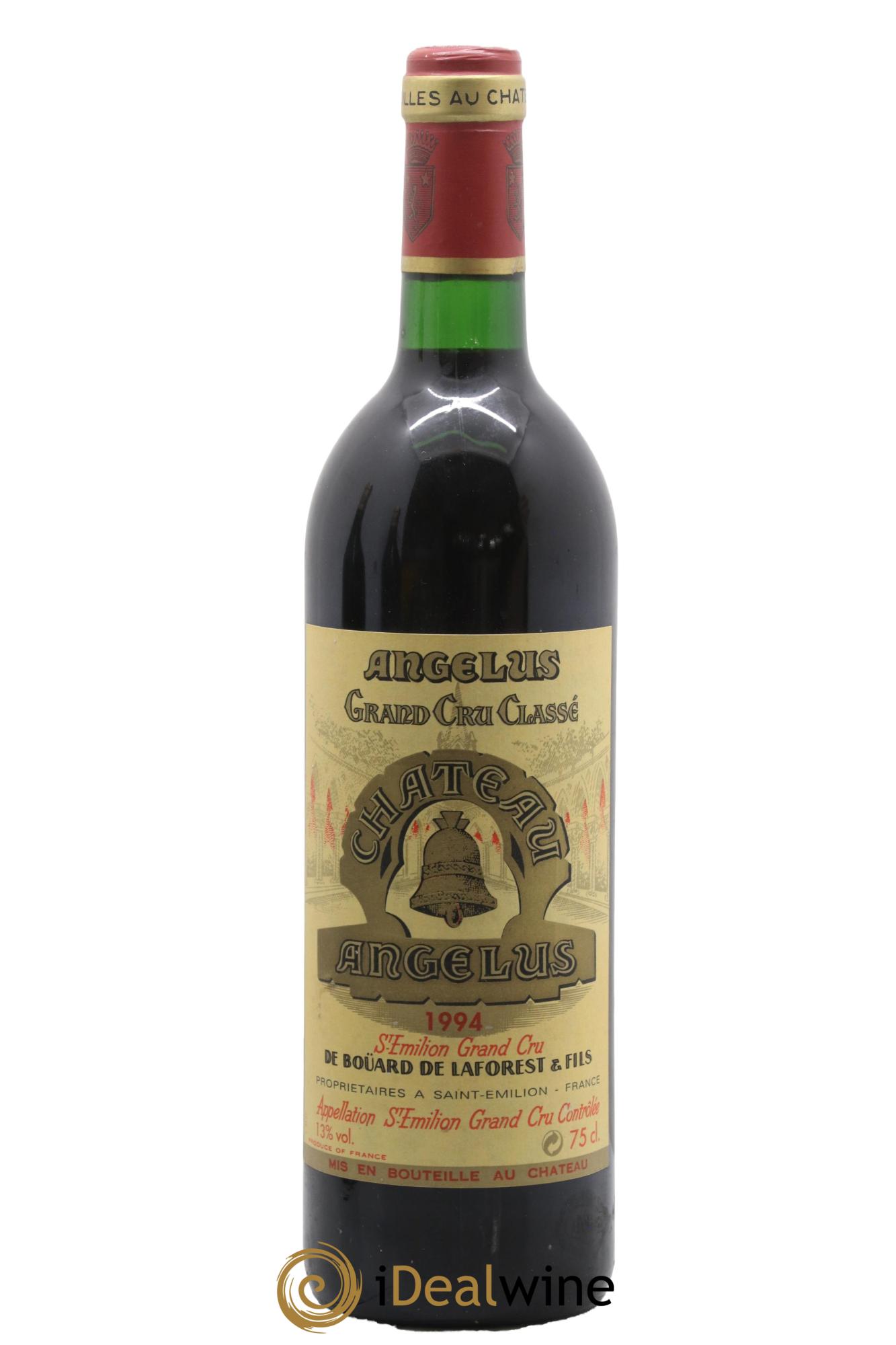 Château Angélus 1er Grand Cru Classé A 1994 - Lot of 1 bottle - 0