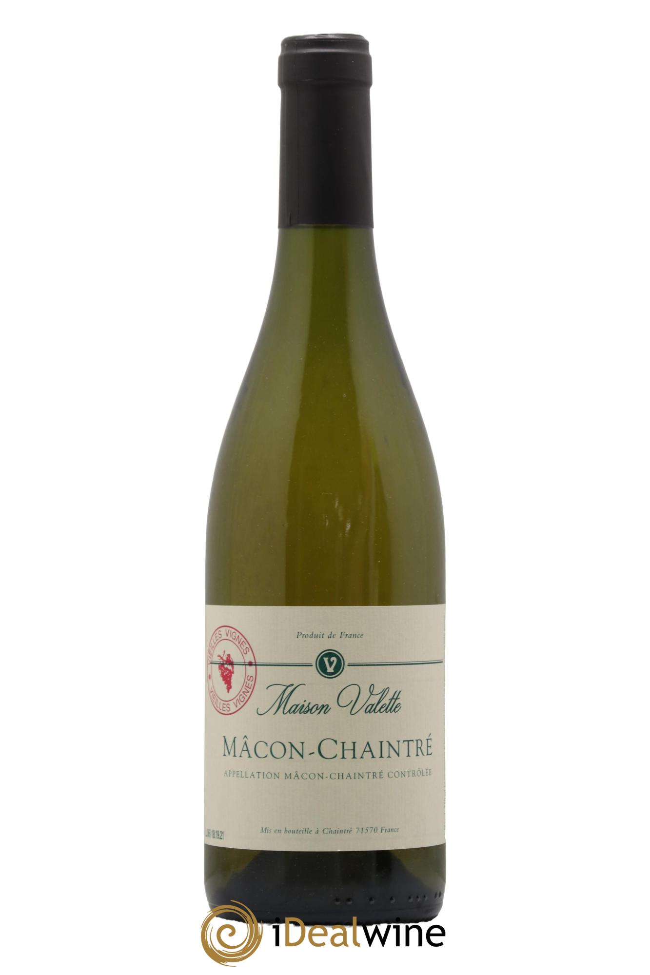 Mâcon Chaintré Vieilles Vignes Valette (Domaine) L.06/18.19.21 - Lot de 1 bouteille - 0