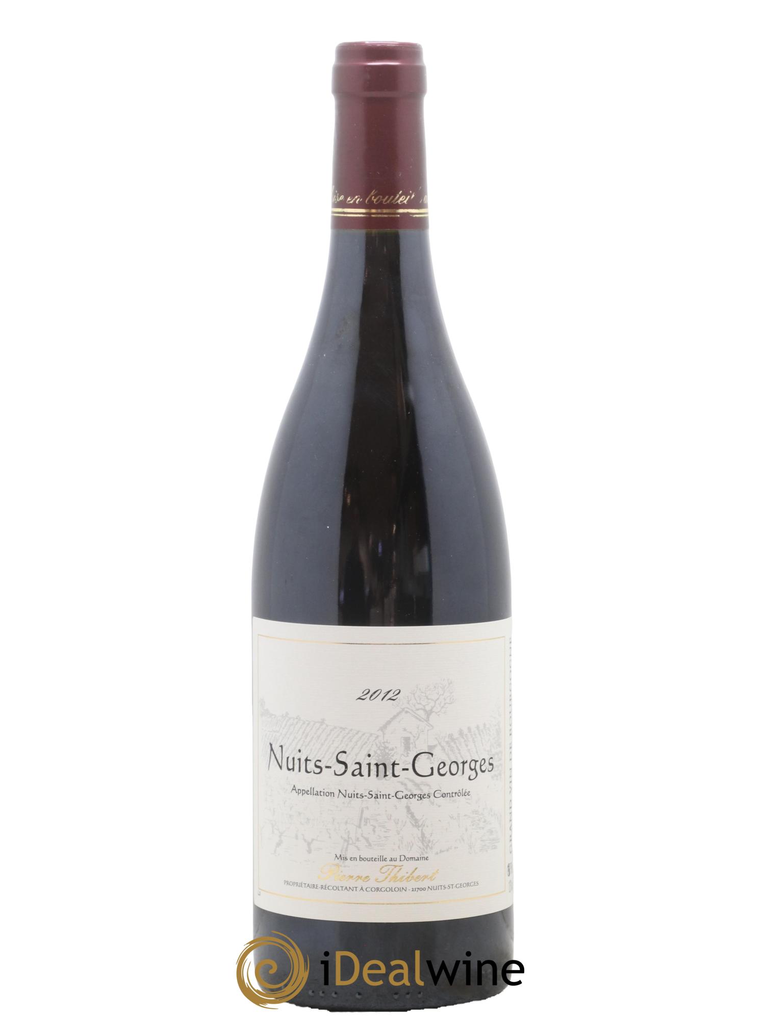 Nuits-Saint-Georges Pierre Thibert 2012 - Lot de 1 bouteille - 0