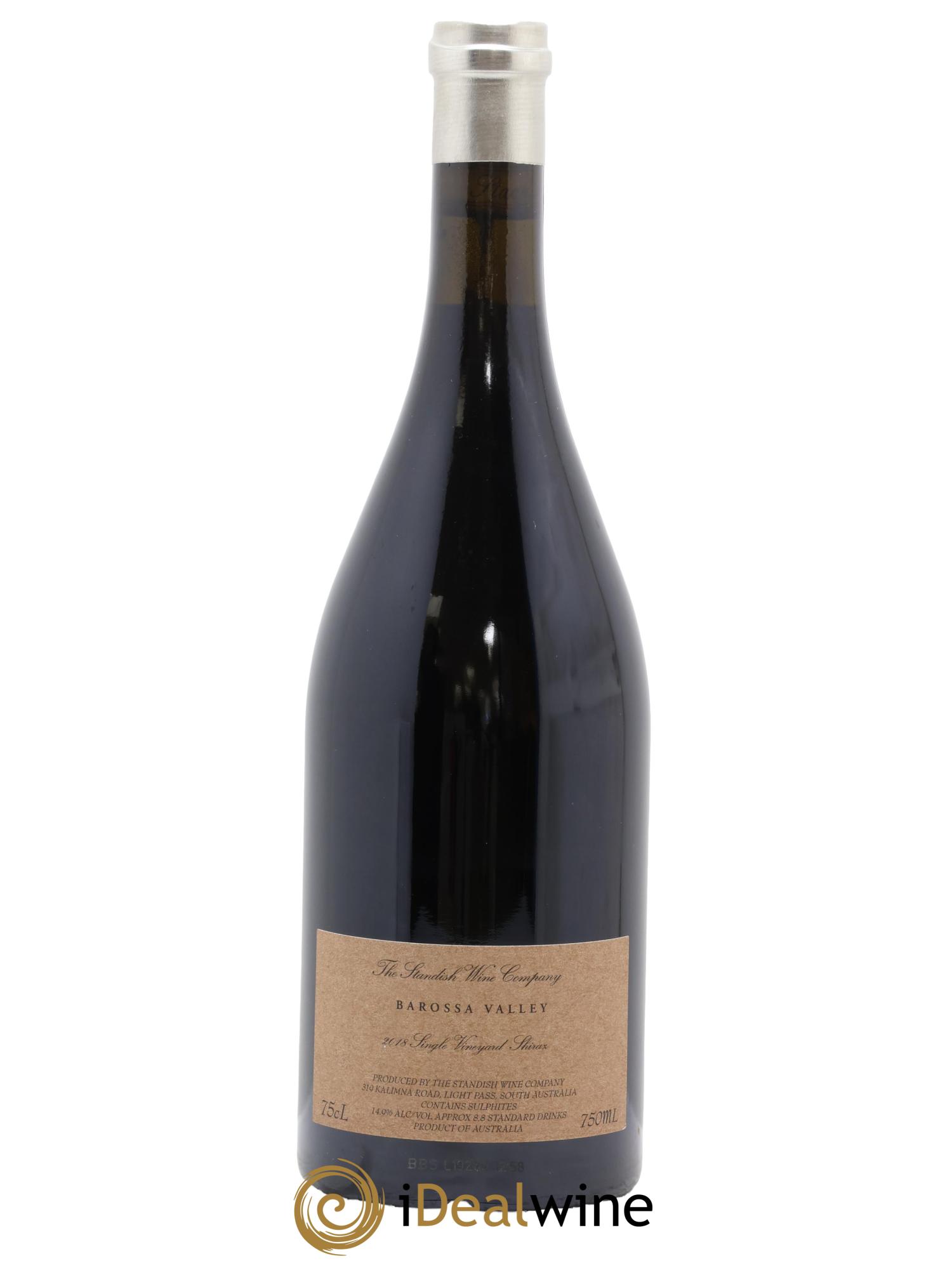 Barossa Valley The Standish Shiraz The Standish Wine Company 2018 - Lot of 1 bottle - 1