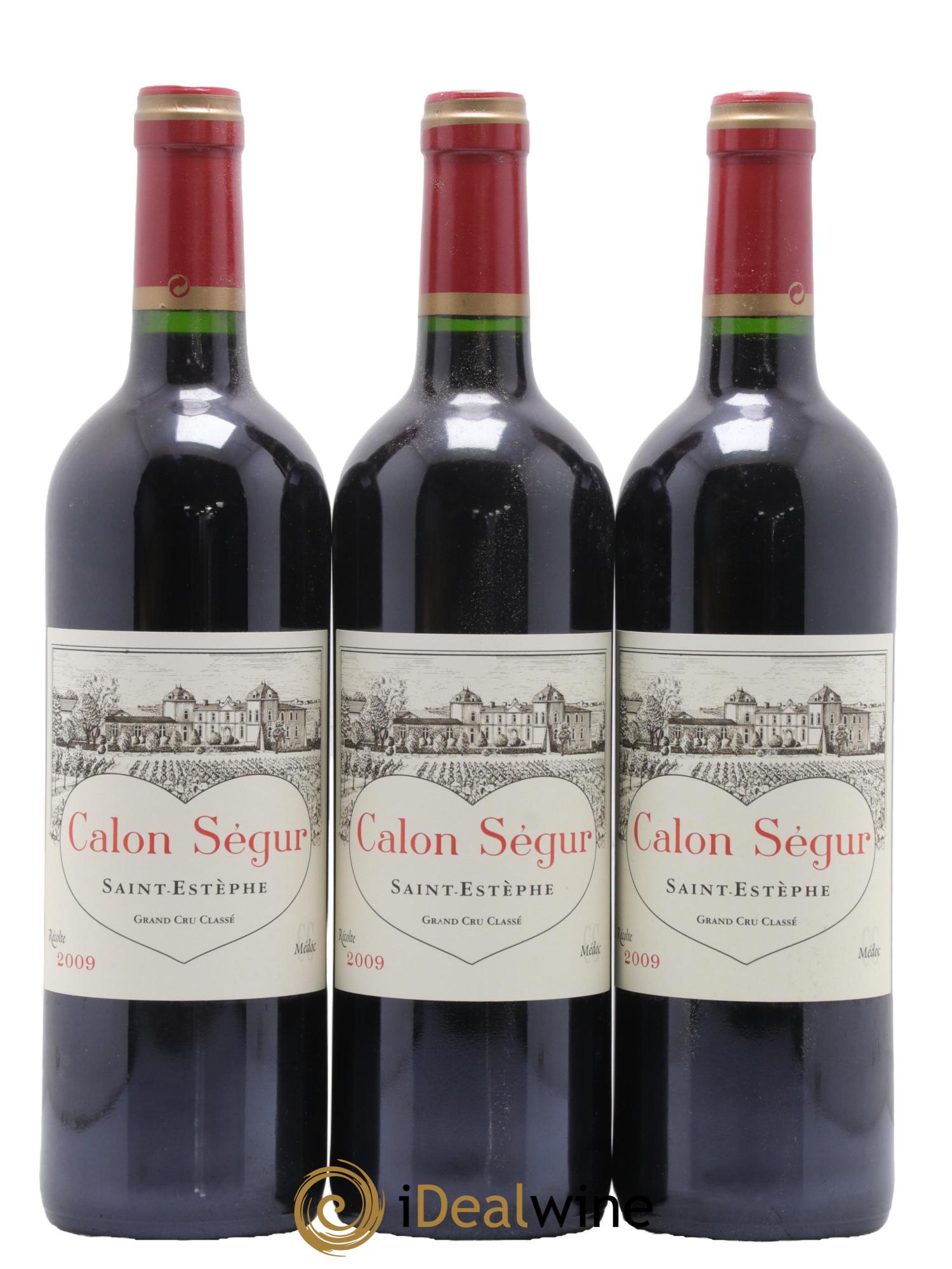 Château Calon Ségur 3ème Grand Cru Classé 2009 - Lot de 6 bouteilles - 1
