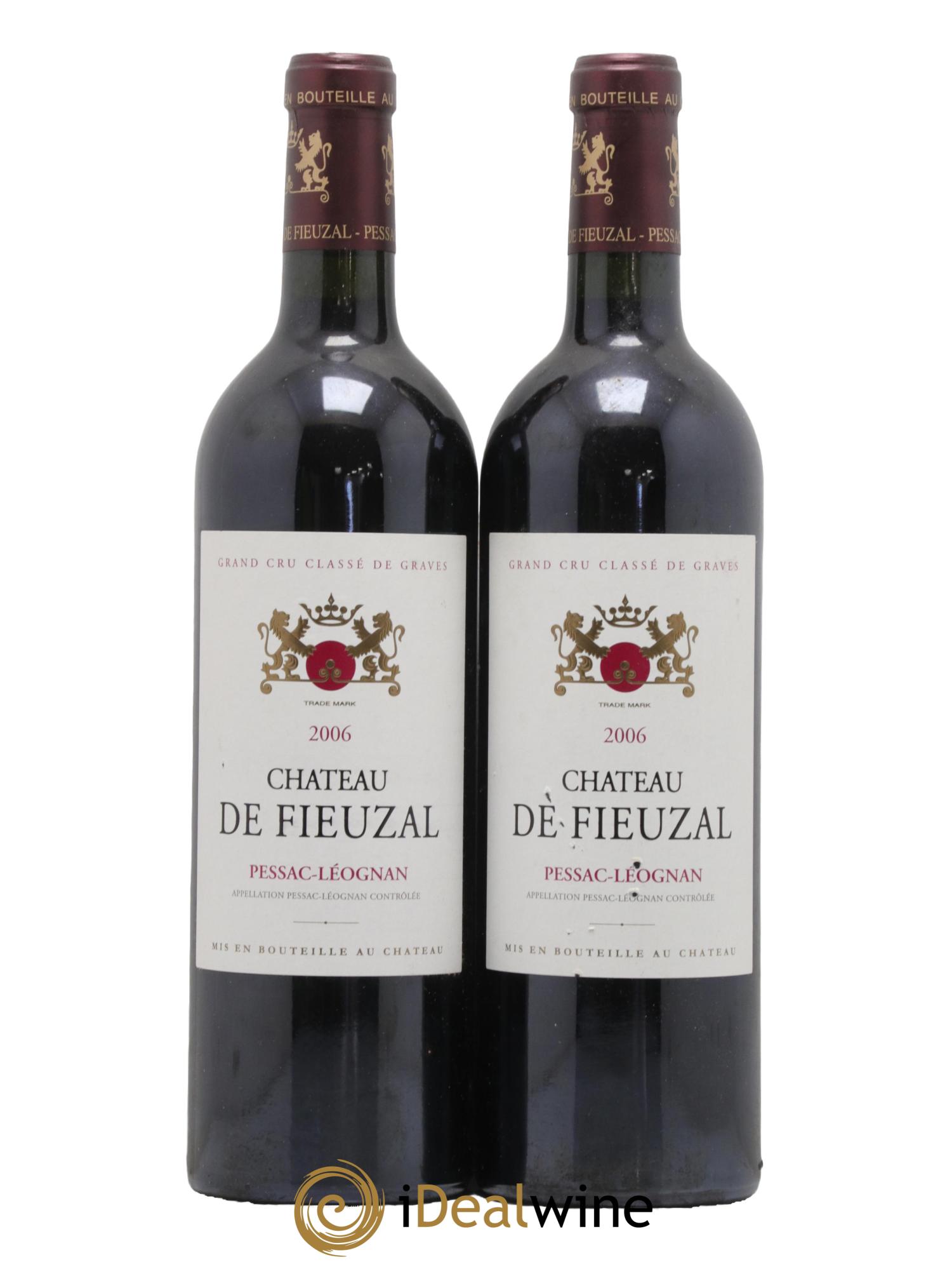 Château de Fieuzal Cru Classé de Graves 2006 - Lot de 2 bouteilles - 0