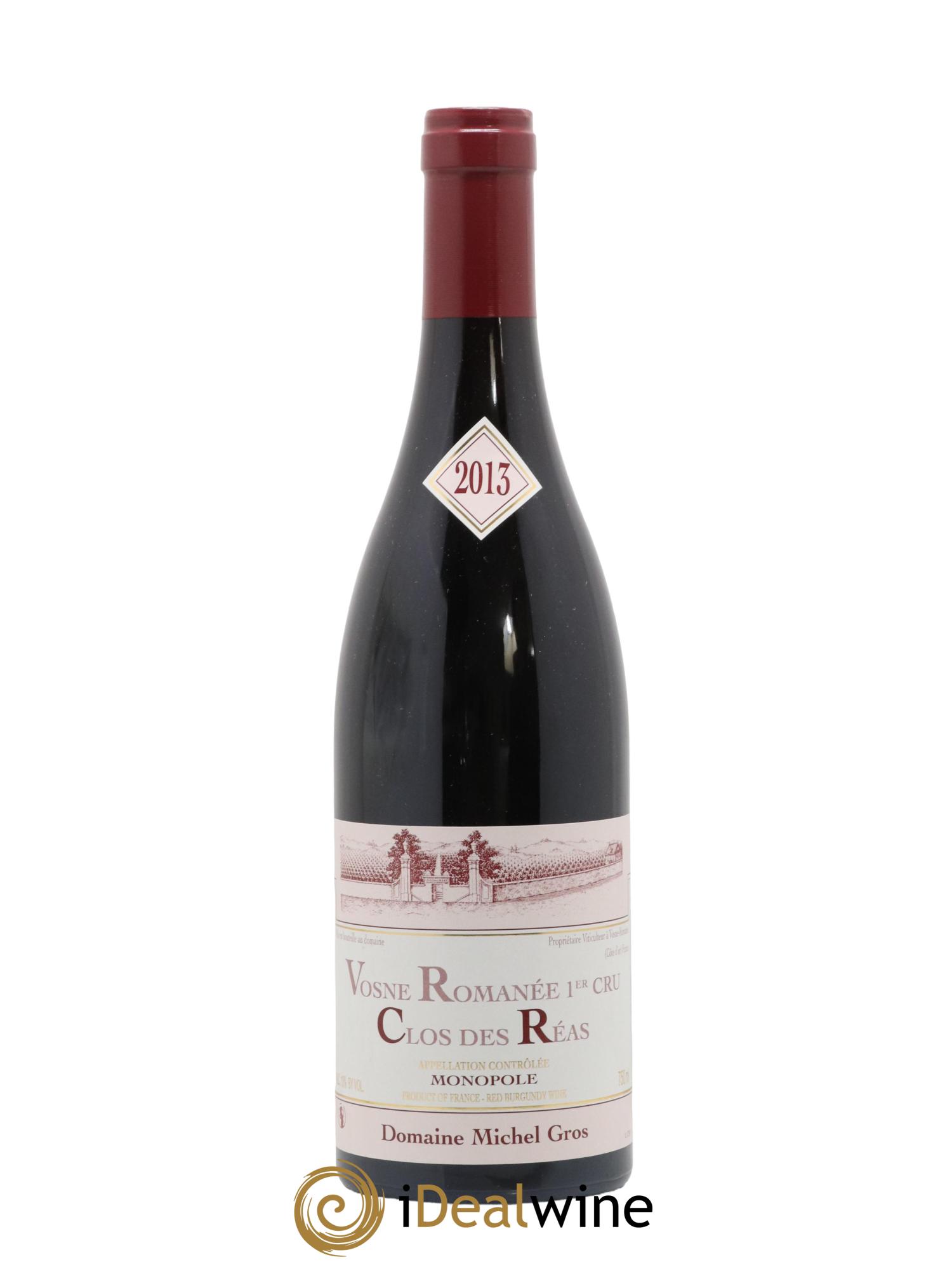 Vosne-Romanée 1er Cru Clos des Réas Michel Gros 2013 - Lot de 1 bouteille - 0
