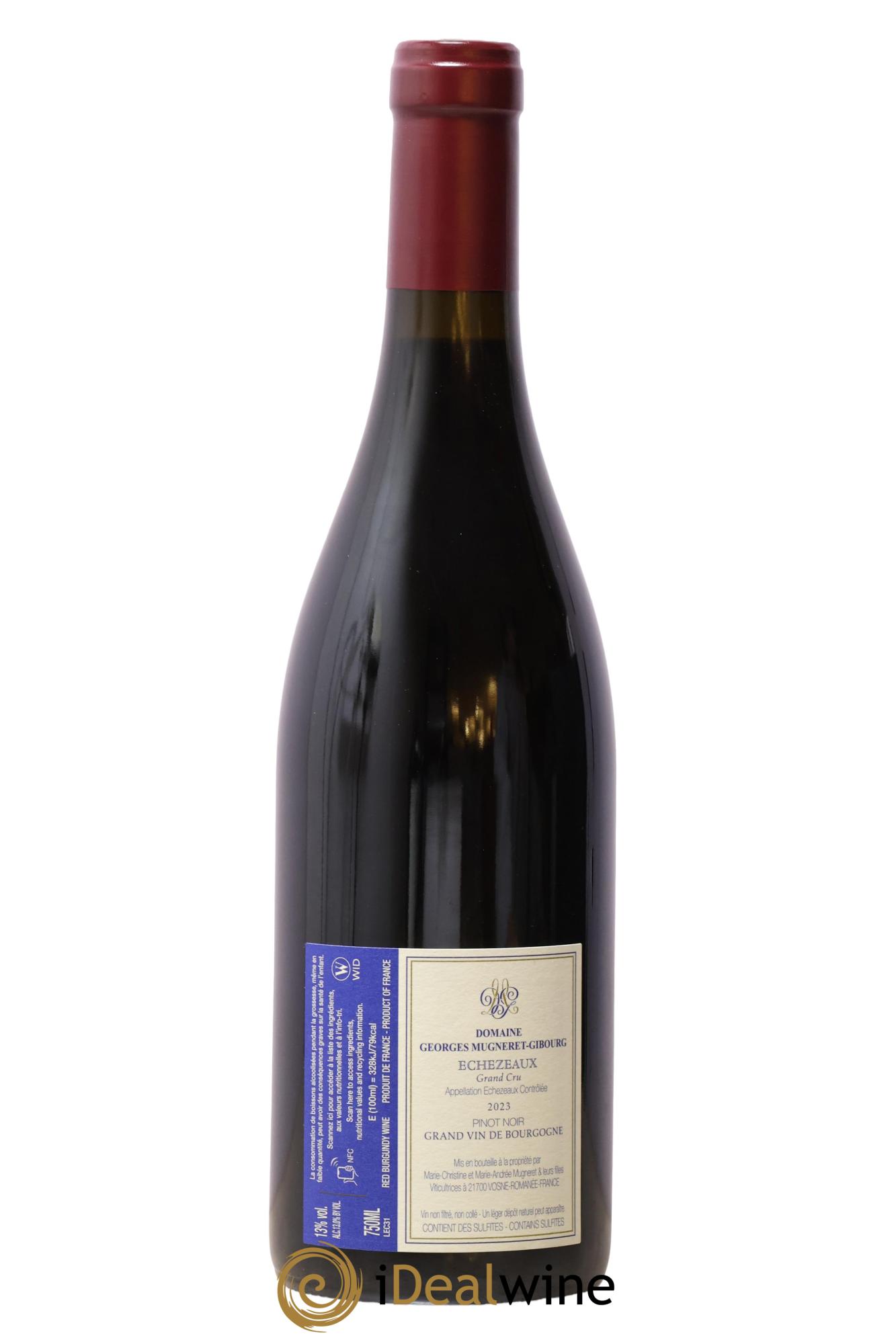 Echezeaux Grand Cru Mugneret-Gibourg (Domaine) 2023 - Lot de 1 bouteille - 1