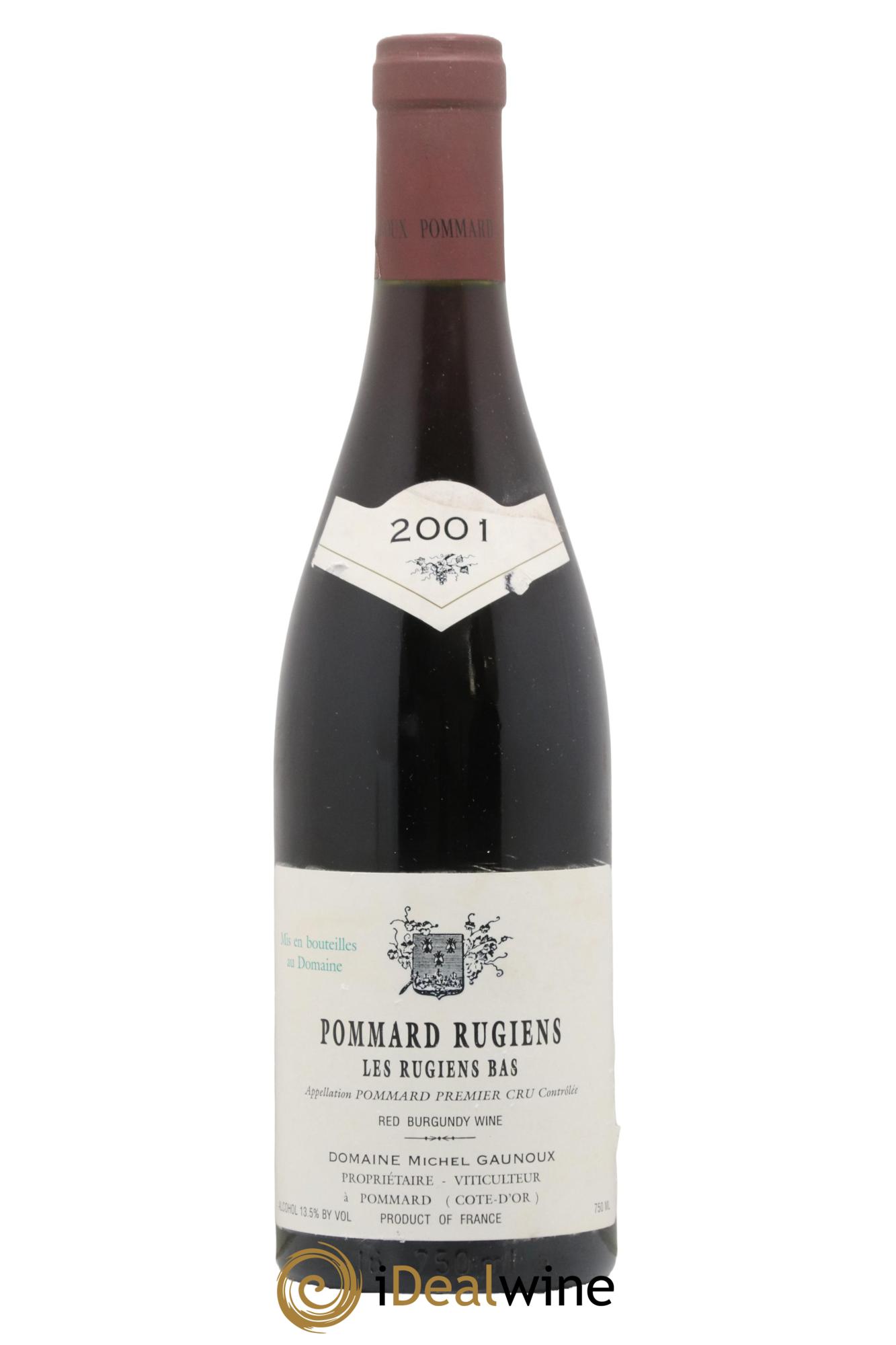Pommard 1er Cru Les Rugiens Bas Michel Gaunoux 2001 - Posten von 1 Flasche - 0