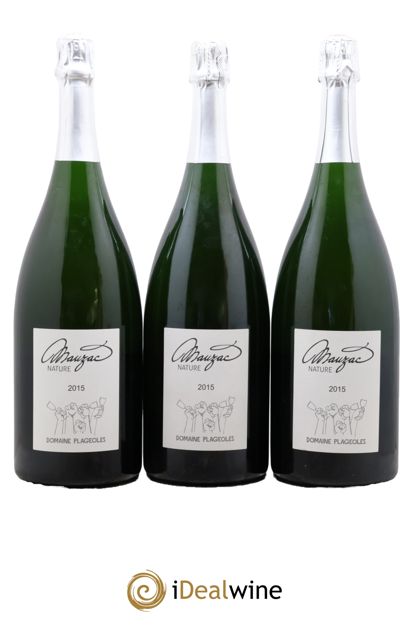 Gaillac Mauzac Nature Plageoles 2015 - Lotto di 3 magnum - 0