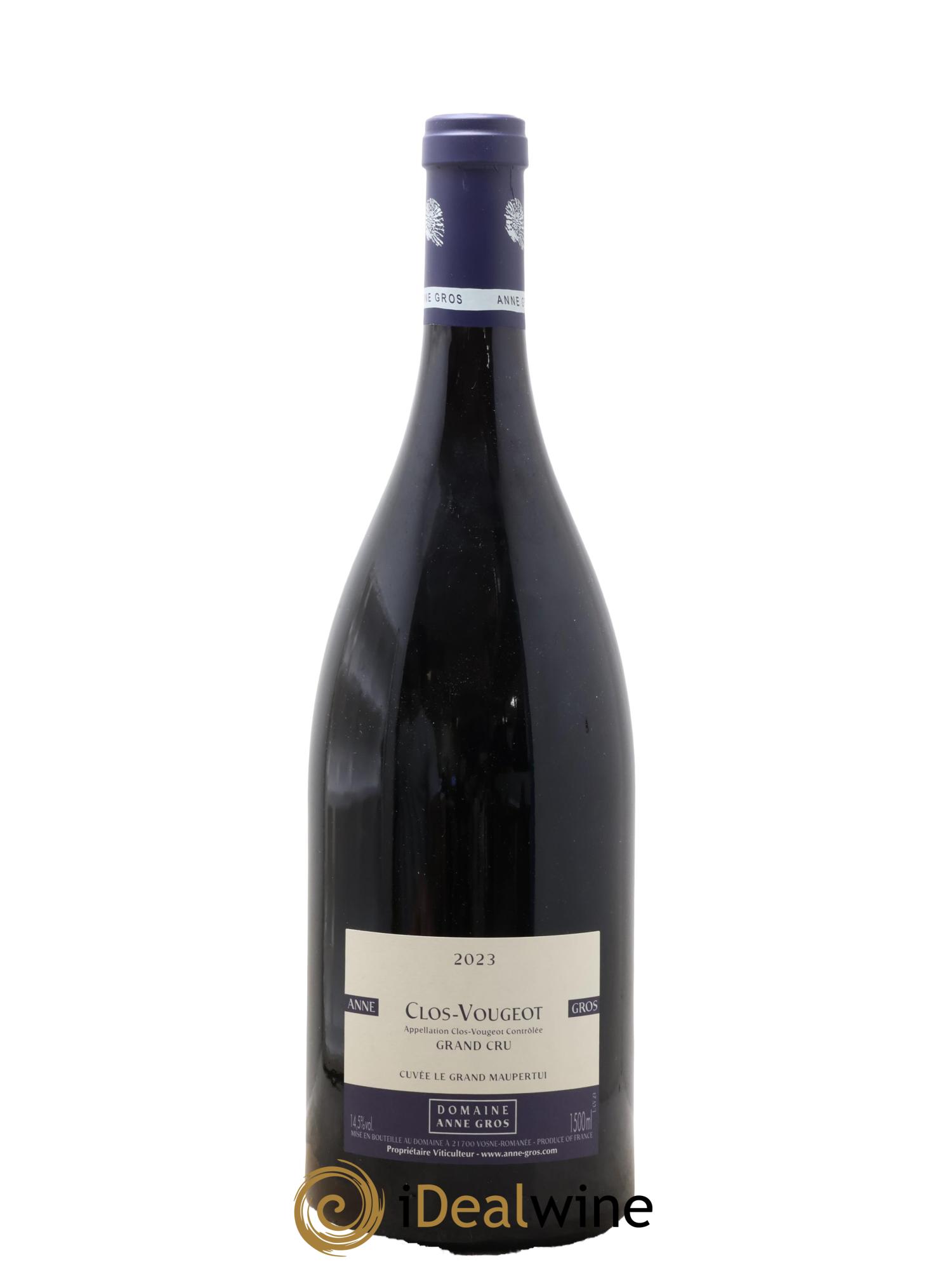 Clos de Vougeot Grand Cru Le Grand Maupertui Anne Gros 2023 - Lotto di 1 magnum - 0