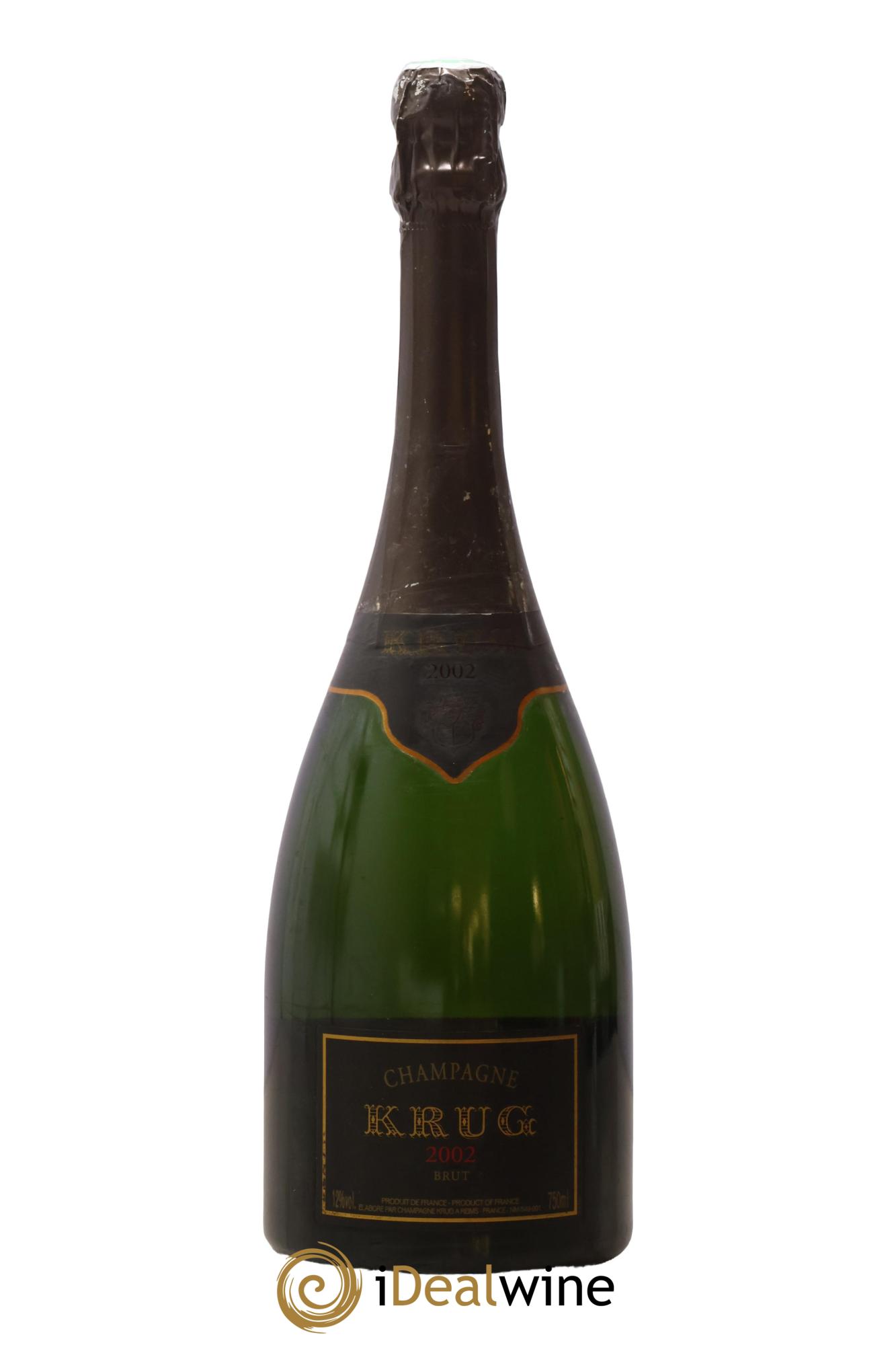 Vintage Krug 2002 - Lot de 1 bouteille - 0