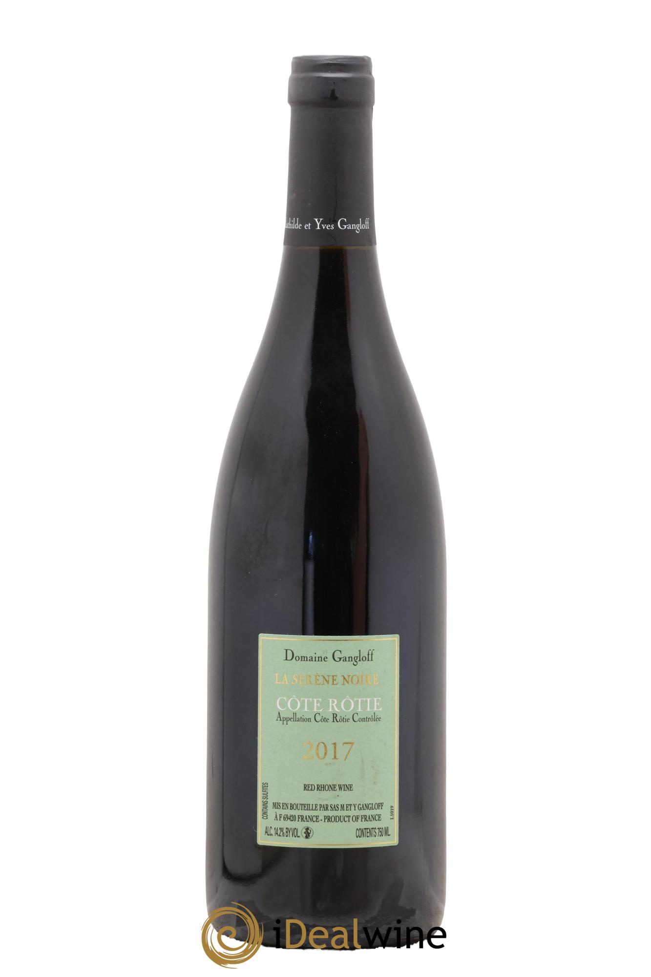 Côte-Rôtie La Sereine Noire Gangloff (Domaine) 2017 - Lot de 1 bouteille - 1