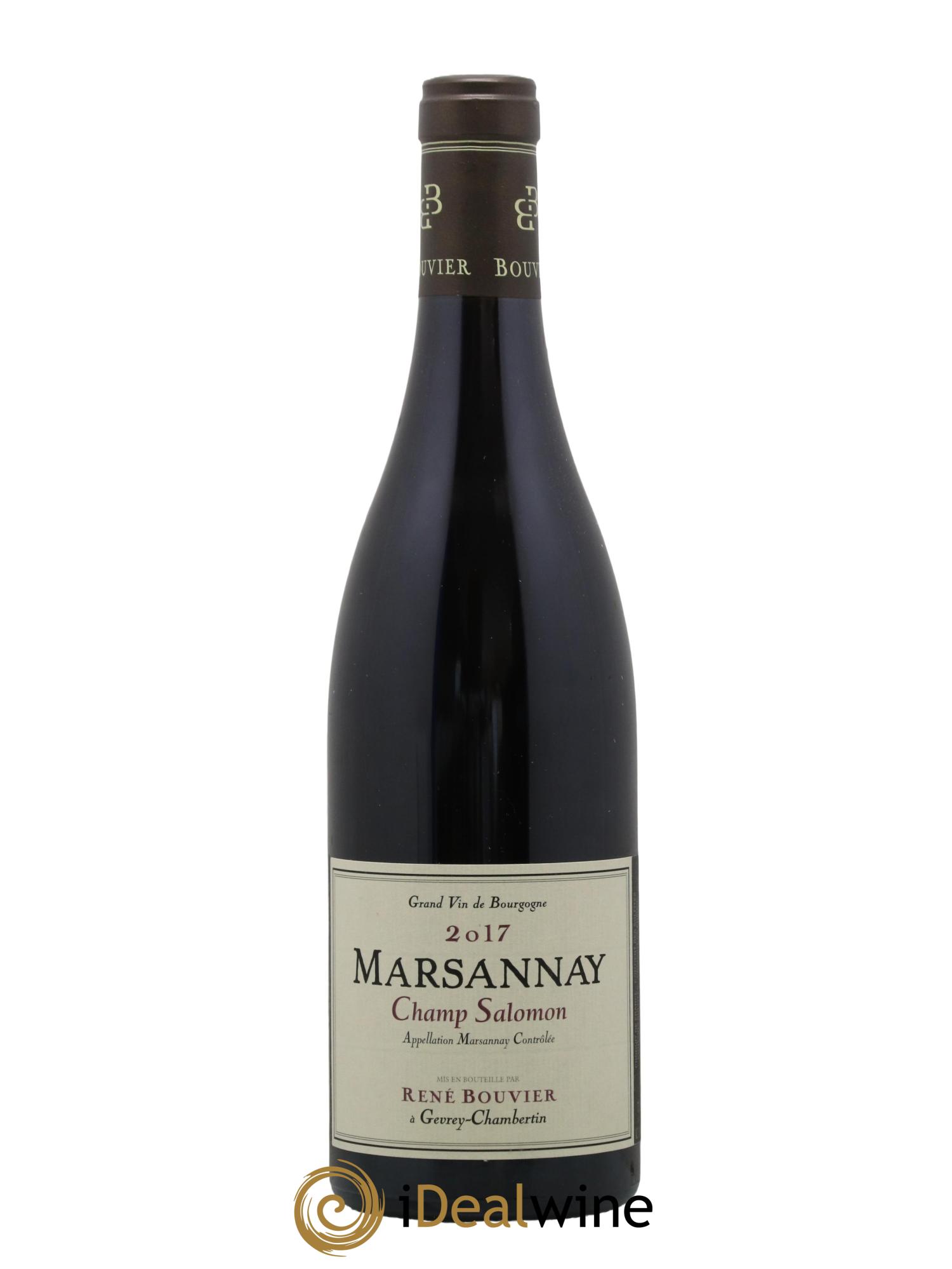 Marsannay Champs Salomon René Bouvier (Domaine) 2017 - Lot de 1 bouteille - 0