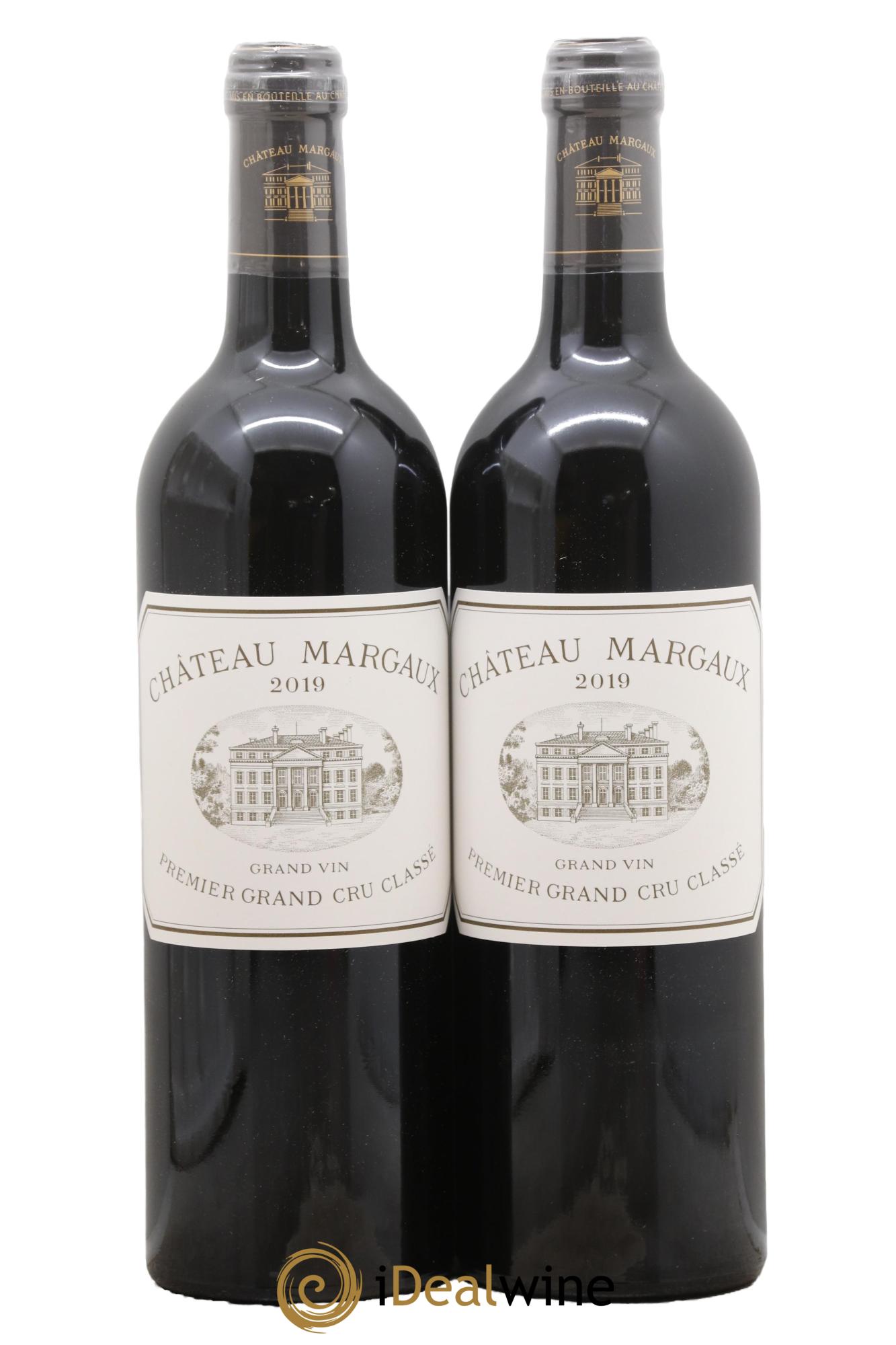 Château Margaux 1er Grand Cru Classé 2019 - Lot de 2 bouteilles - 0