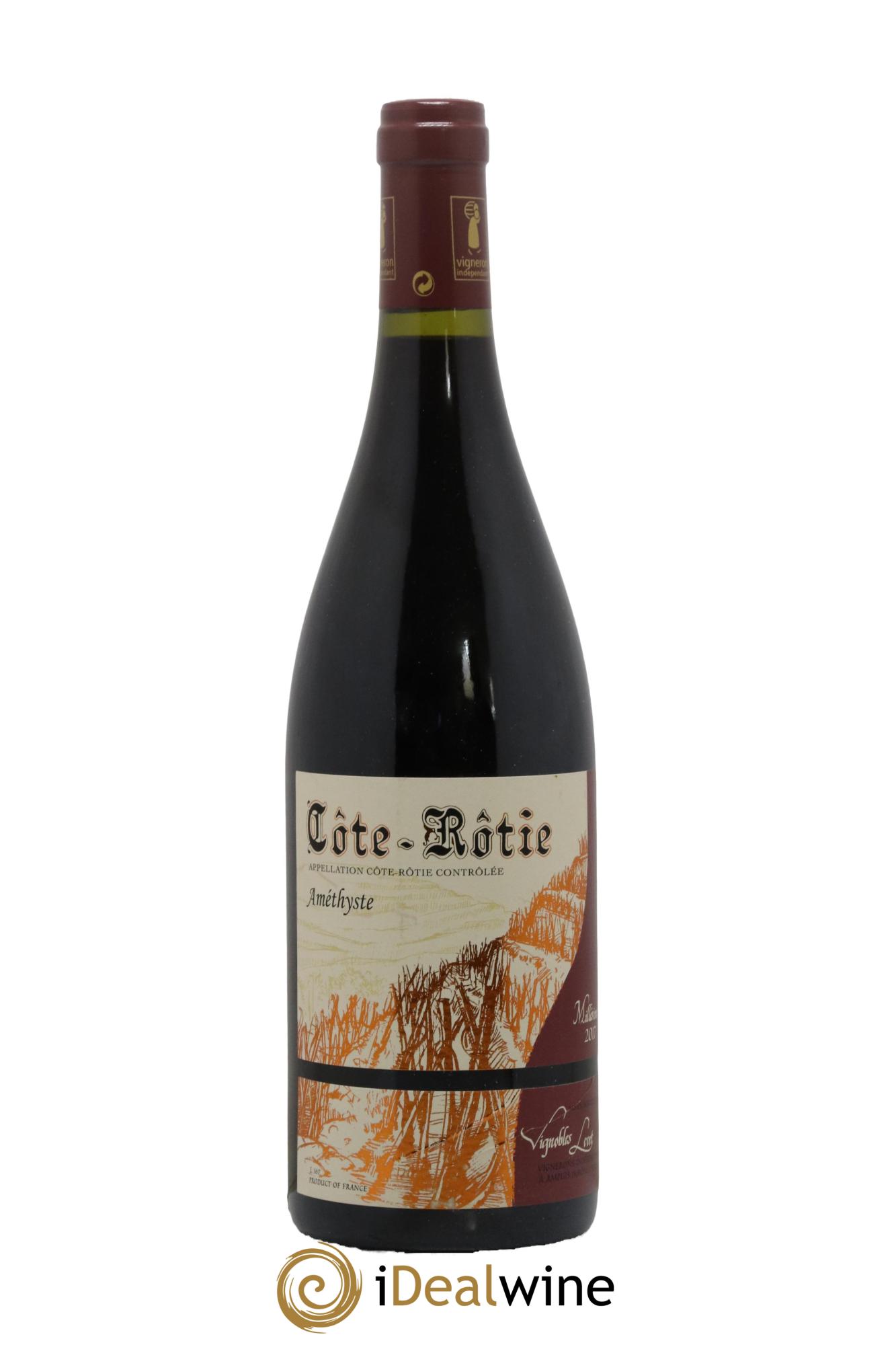Côte-Rôtie Améthyste Vignobles Levet 2017 - Lot de 1 bouteille - 0