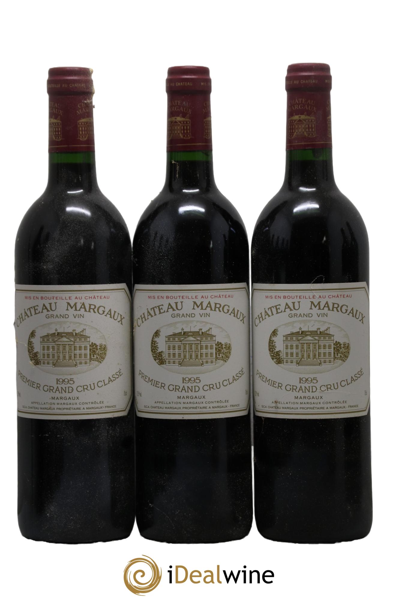 Château Margaux 1er Grand Cru Classé  1995 - Lotto di 12 bottiglie - 3