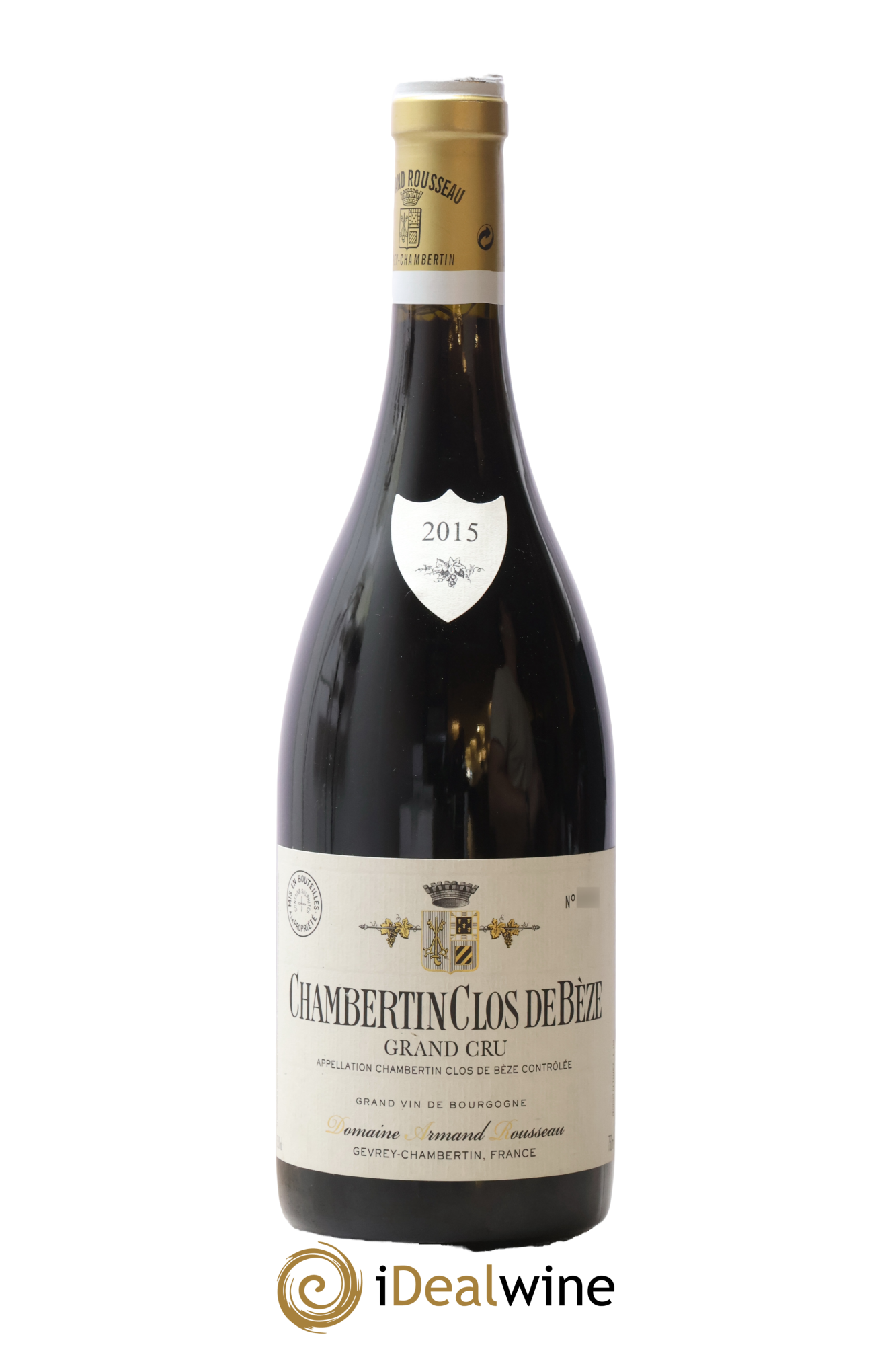 Chambertin Clos de Bèze Grand Cru Armand Rousseau (Domaine) 2015 - Lot of 1 bottle - 0