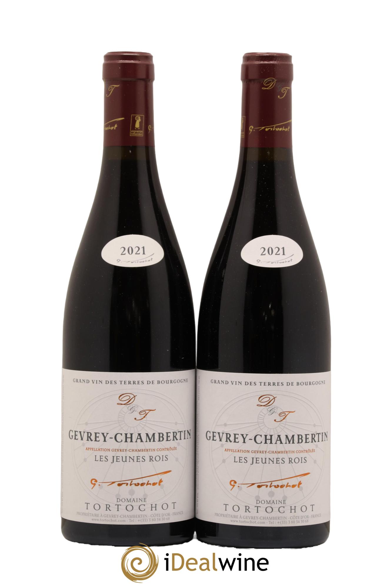 Gevrey-Chambertin Les Jeunes Rois Tortochot (Domaine) 2021 - Lot de 2 bouteilles - 0