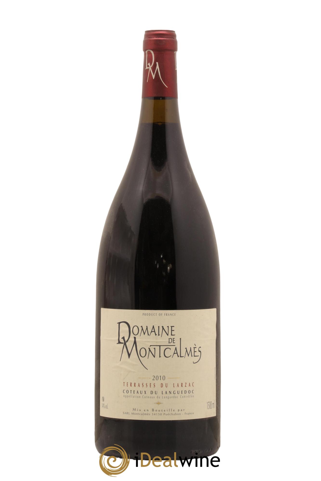 Terrasses du Larzac Domaine de Montcalmès Frédéric Pourtalié 2010 - Lot de 1 magnum - 0