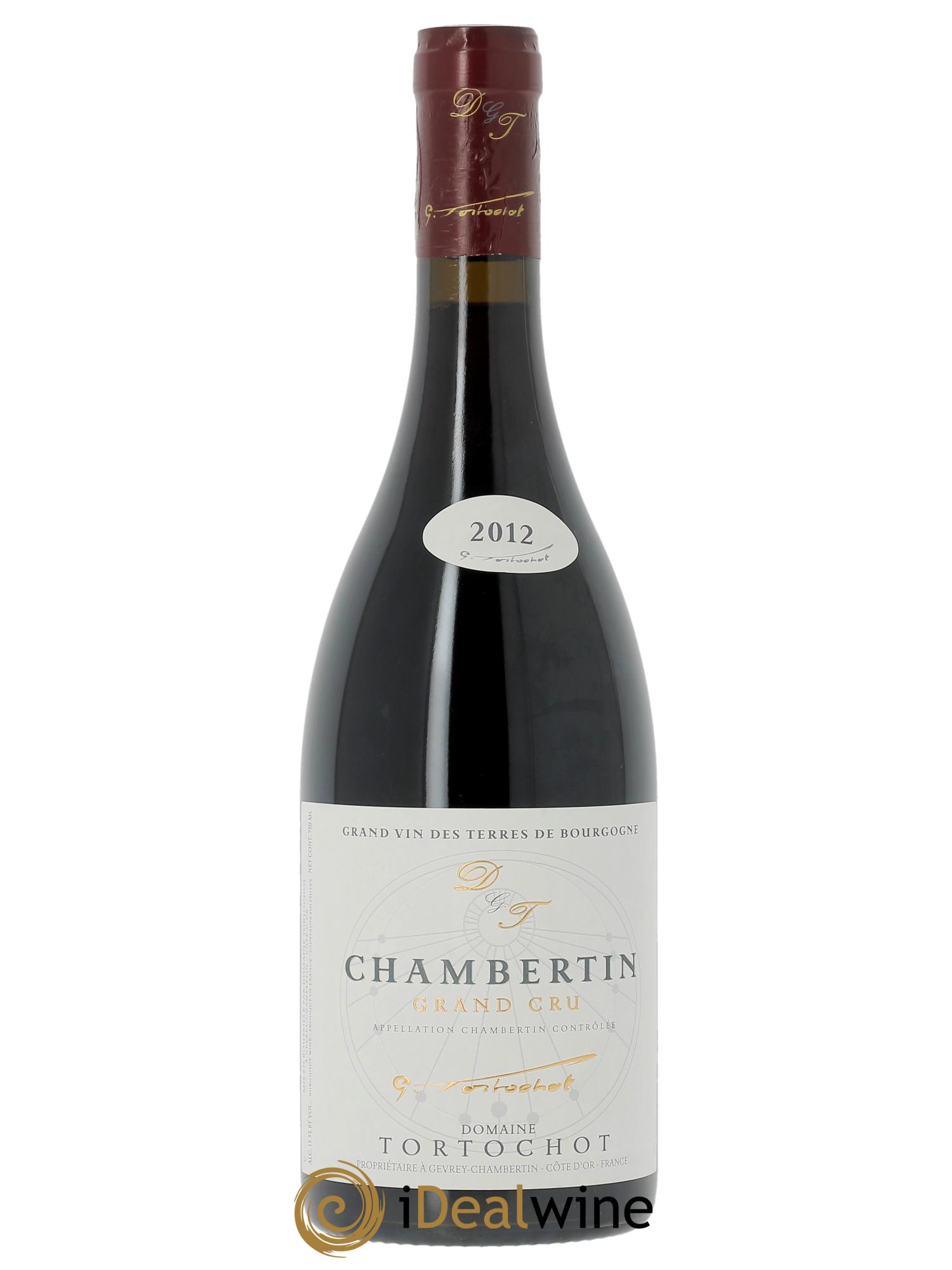 Chambertin Grand Cru Tortochot (Domaine) 2012 - Lot de 1 bouteille - 0