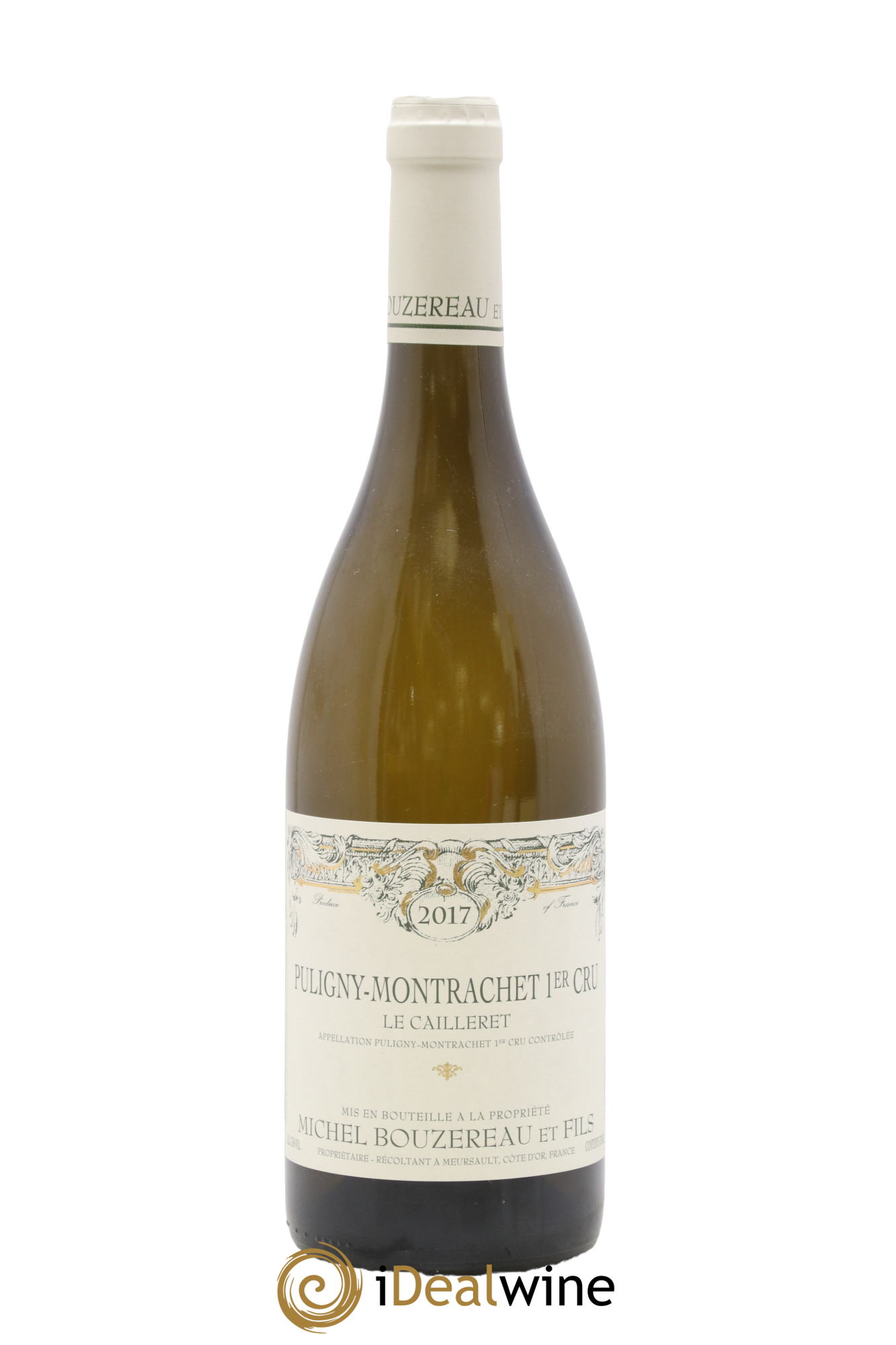 Puligny-Montrachet 1er Cru Le Cailleret Michel Bouzereau et Fils (Domaine) 2017 - Posten von 1 Flasche - 0