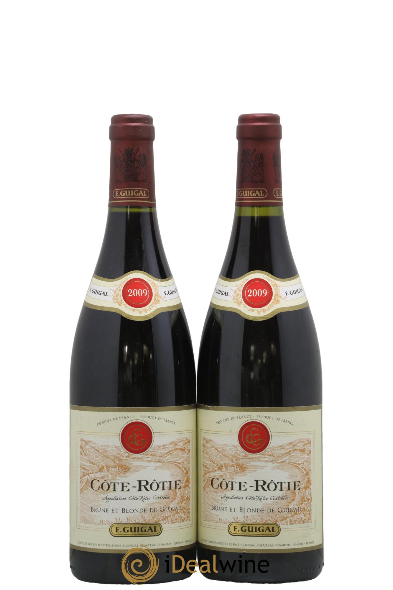 Côte-Rôtie Côtes Brune et Blonde Guigal 2009 - Lotto di 2 bottiglie - 0