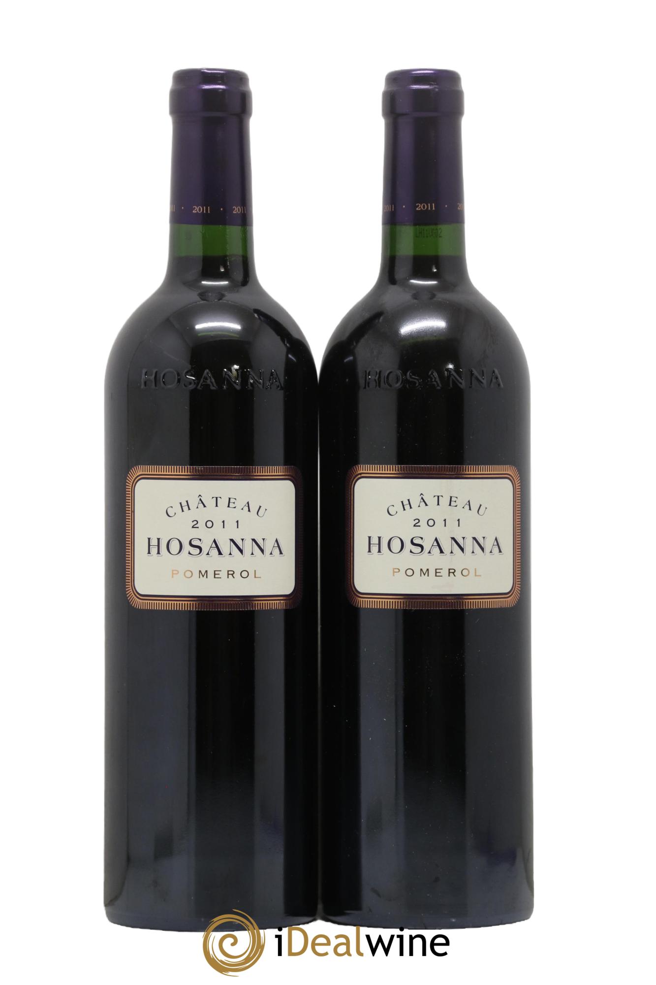 Château Hosanna 2011 - Lot de 2 bouteilles - 0