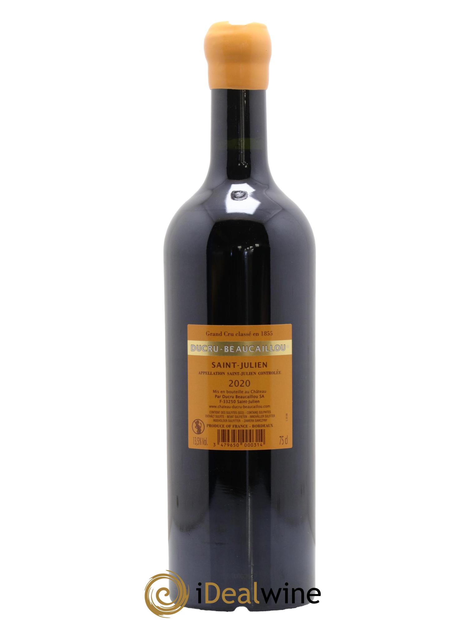 Château Ducru Beaucaillou 2ème Grand Cru Classé 2020 - Lot de 1 bouteille - 2