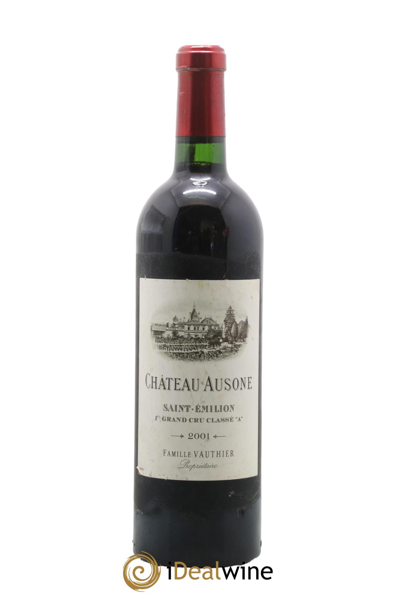 Château Ausone 1er Grand Cru Classé A 2001 - Lot de 1 bouteille - 0