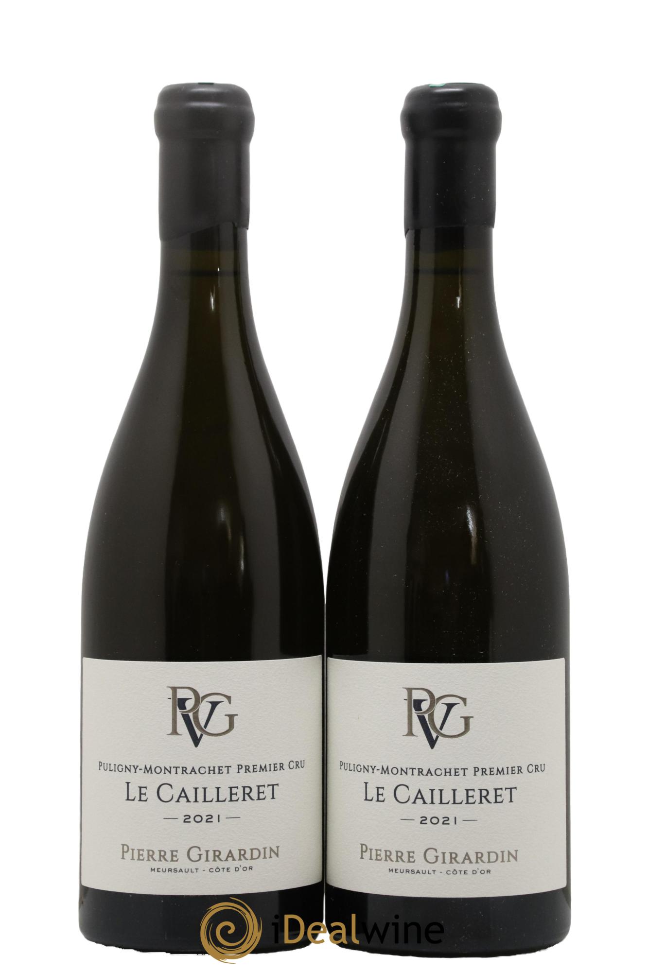 Puligny-Montrachet 1er Cru Le Cailleret Pierre Girardin 2021 - Lot de 2 bouteilles - 0