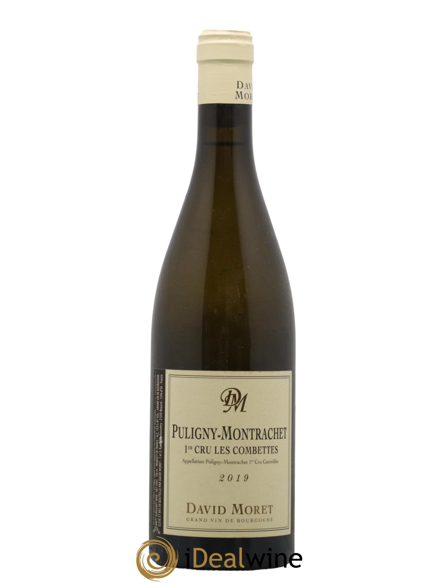 Puligny-Montrachet 1er Cru Les Combettes David Moret (Domaine) 2019 - Lot de 1 bouteille - 0