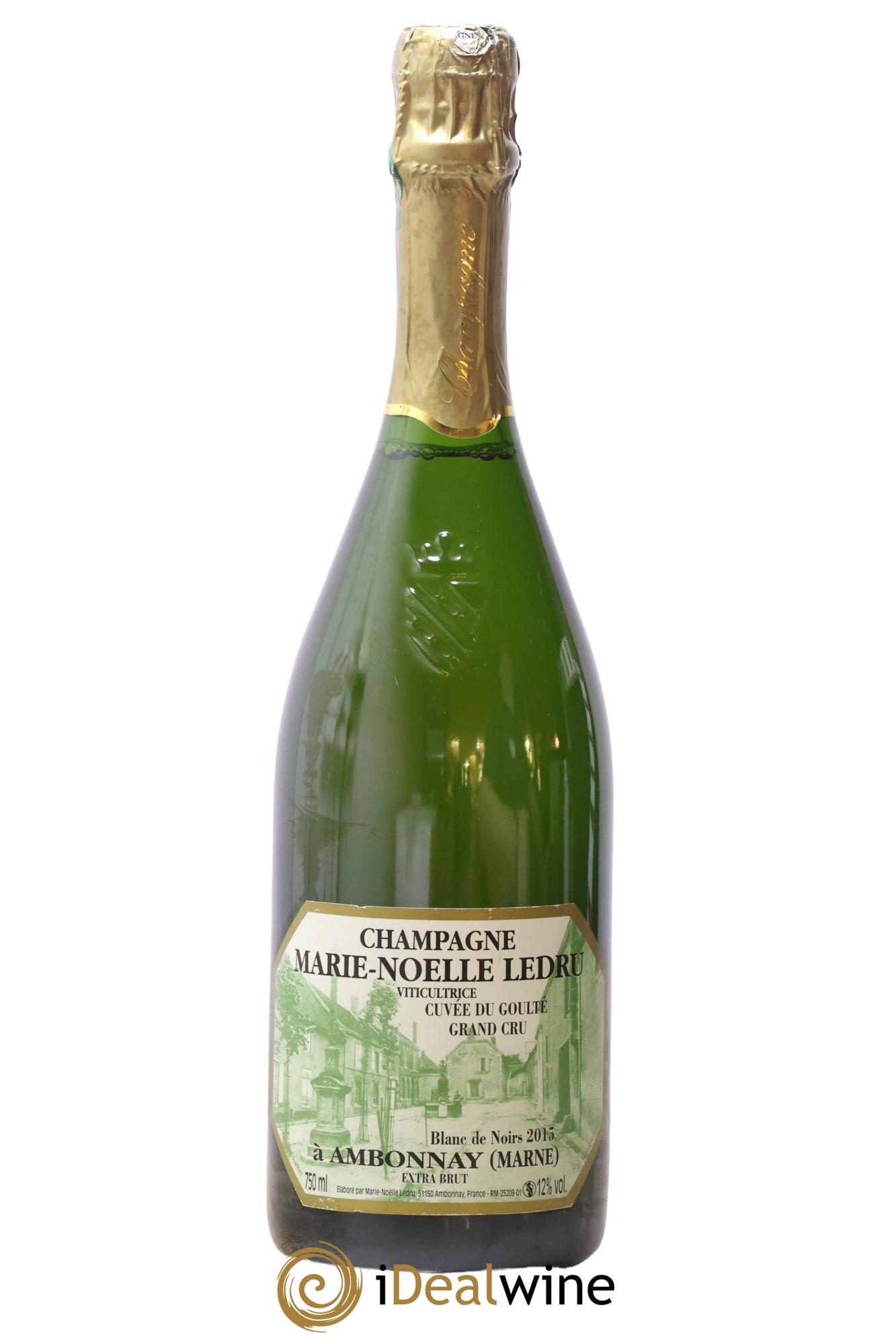 Cuvée du Goulté Blanc de Noirs Marie-Noëlle Ledru 2015 - Lote de 1 botella - 0