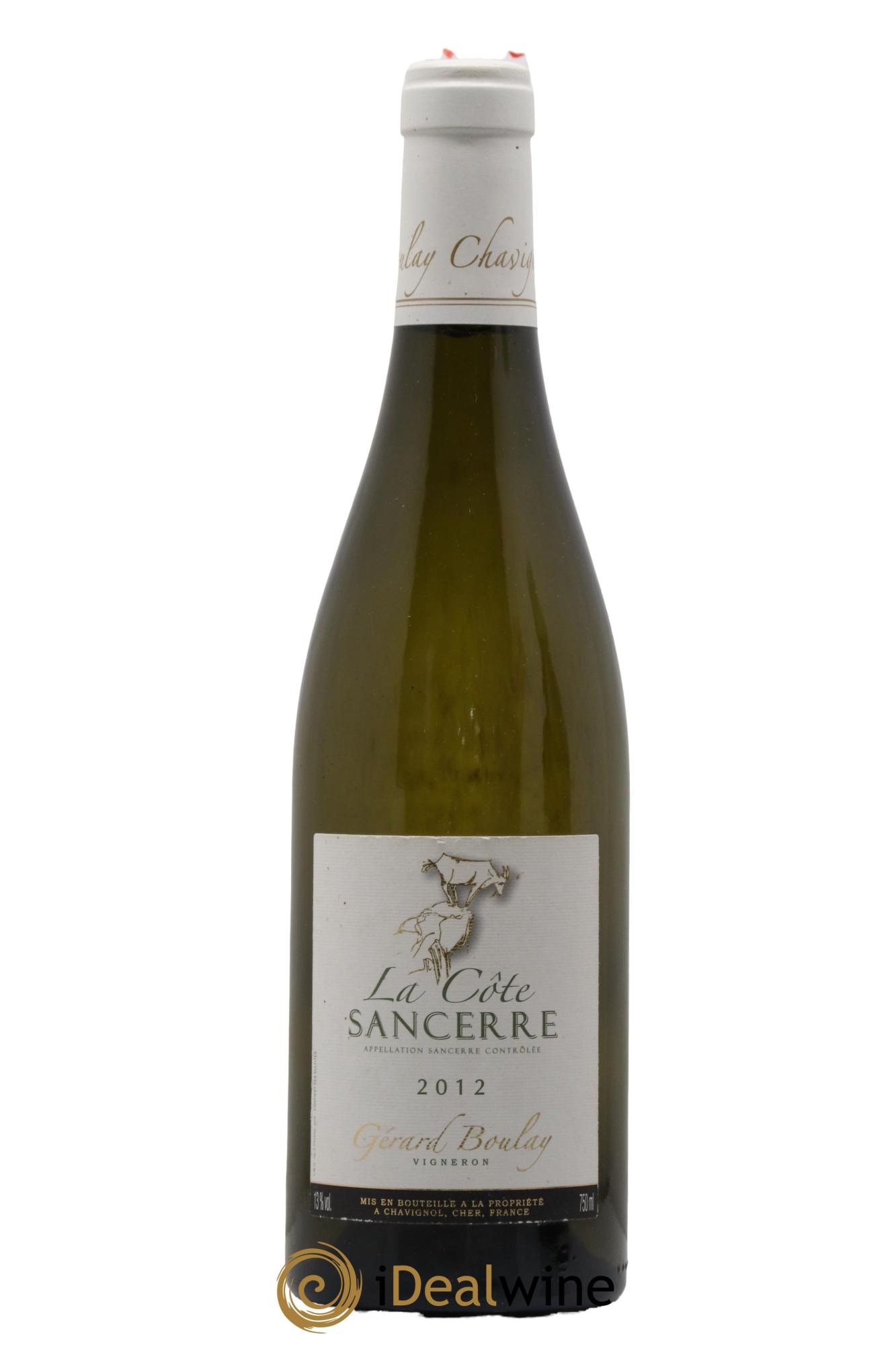Sancerre La Côte Gérard Boulay 2012 - Lot de 1 bouteille - 0