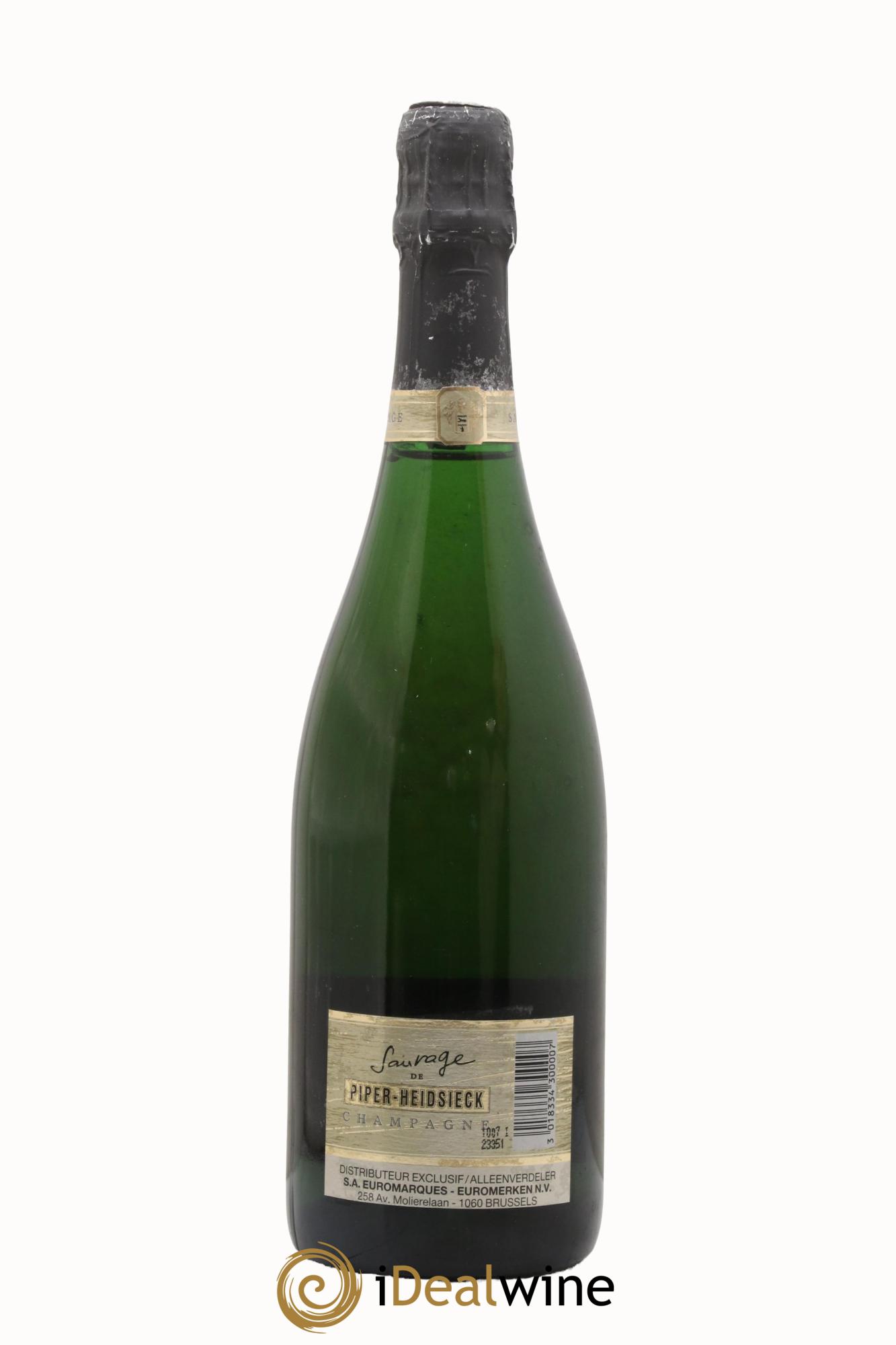 Champagne Brut Sauvage Piper Heidsieck 1982 - Lotto di 1 bottiglia - 1