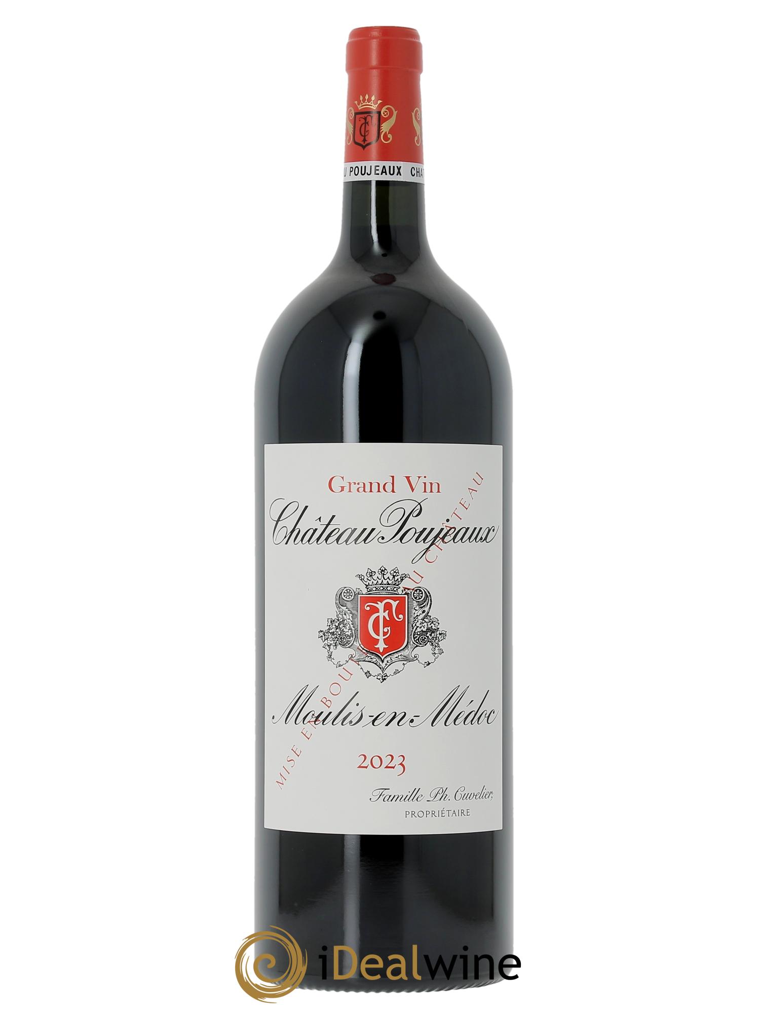 Château Poujeaux (Cassetta in legno a partire da  6 mgs) 2023 - Lotto di 1 magnum - 0