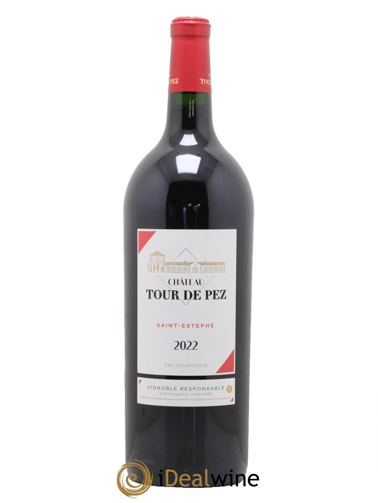 Château Tour de Pez Cru Bourgeois 2022 - Lot de 1 magnum - 0
