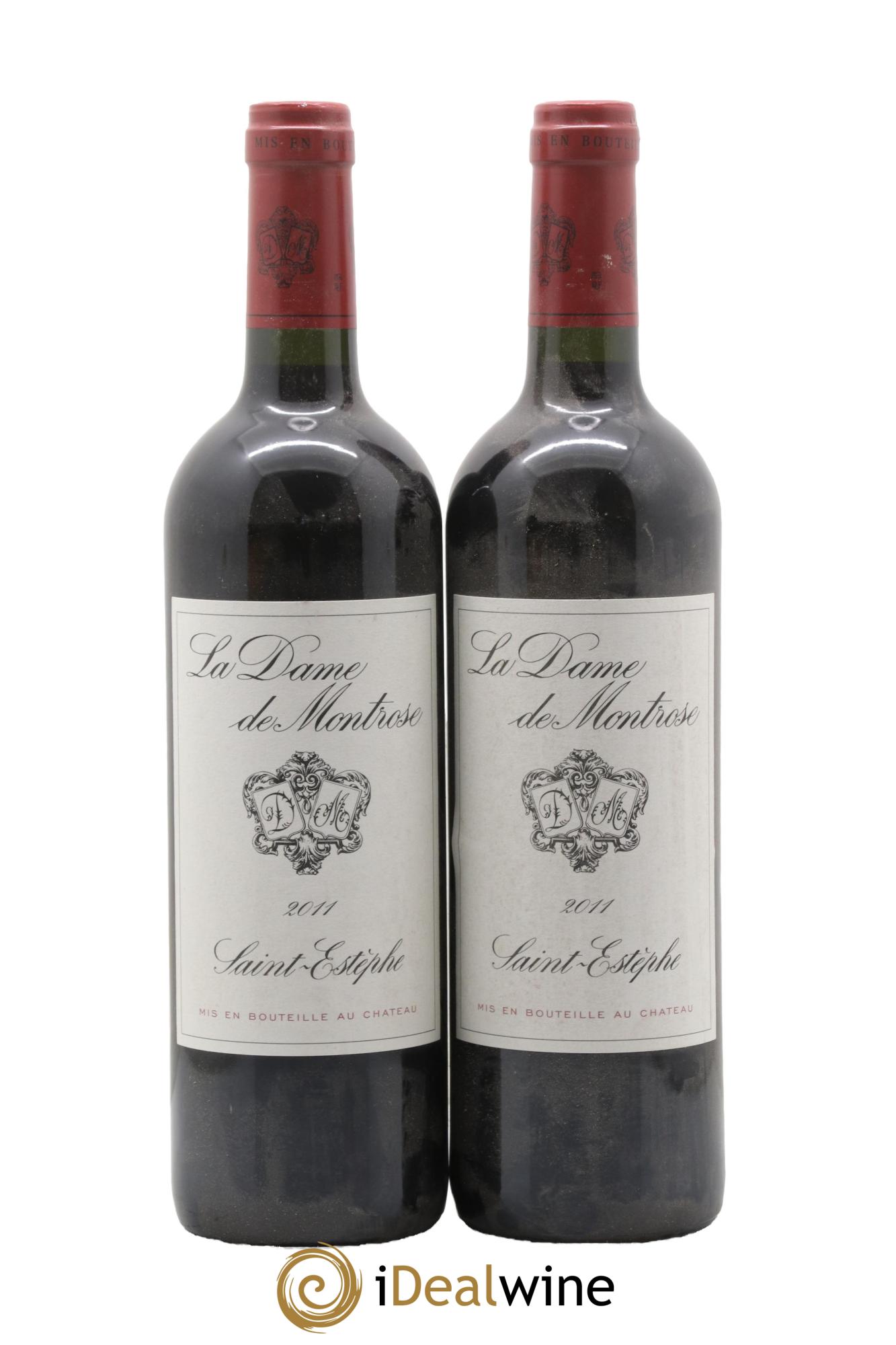 La Dame de Montrose Second Vin 2011 - Lotto di 2 bottiglie - 0