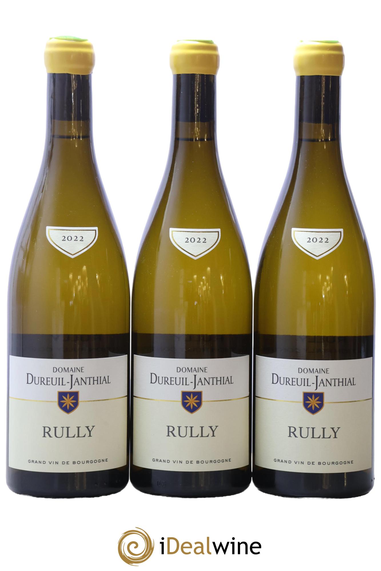 Rully Vincent Dureuil-Janthial 2022 - Lot de 3 bouteilles - 0
