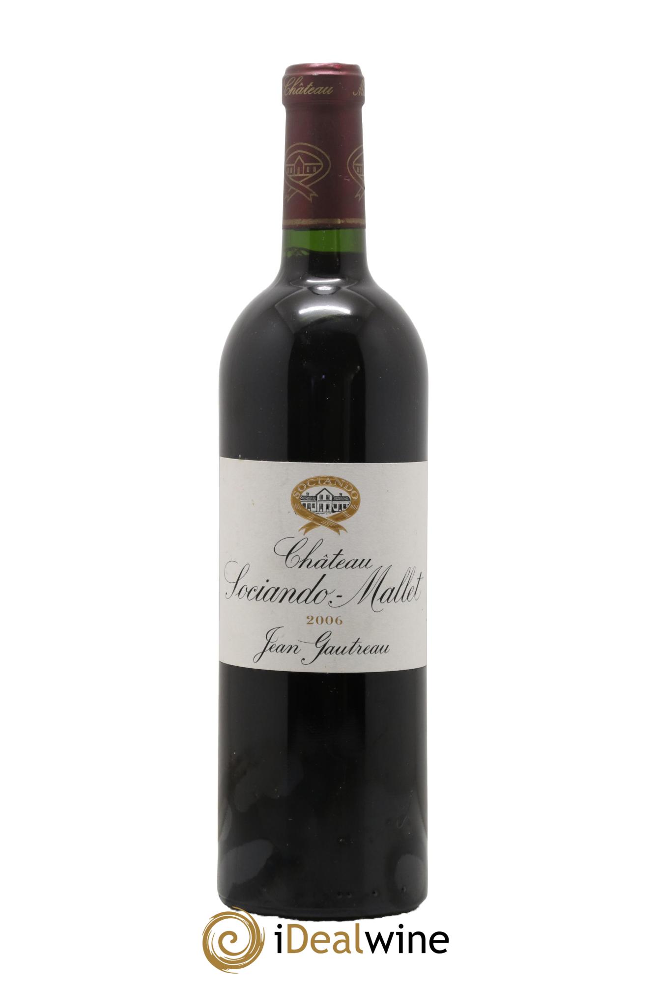 Château Sociando Mallet 2006 - Posten von 1 Flasche - 0