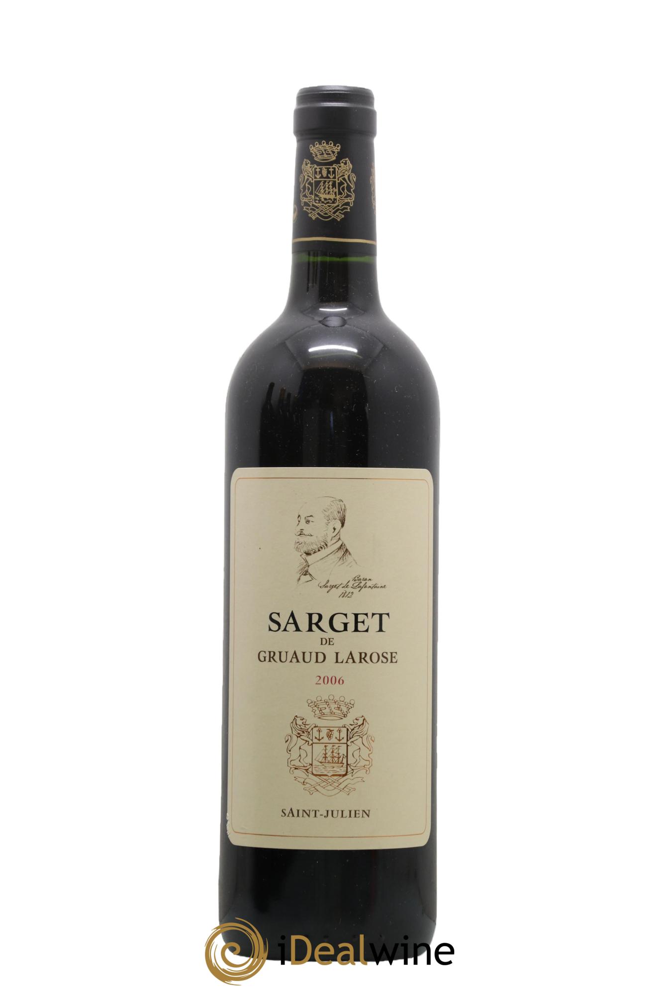Sarget de Gruaud Larose Second Vin 2006 - Lot de 1 bouteille - 0