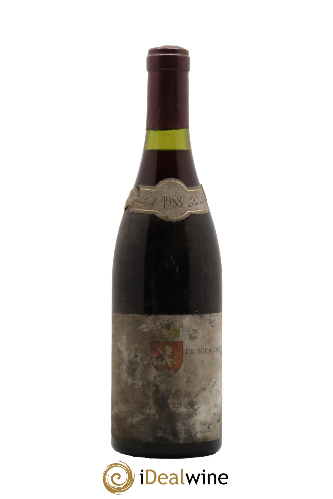 Aloxe-Corton 1er Cru Nudant 1988 - Lot de 1 bouteille - 0