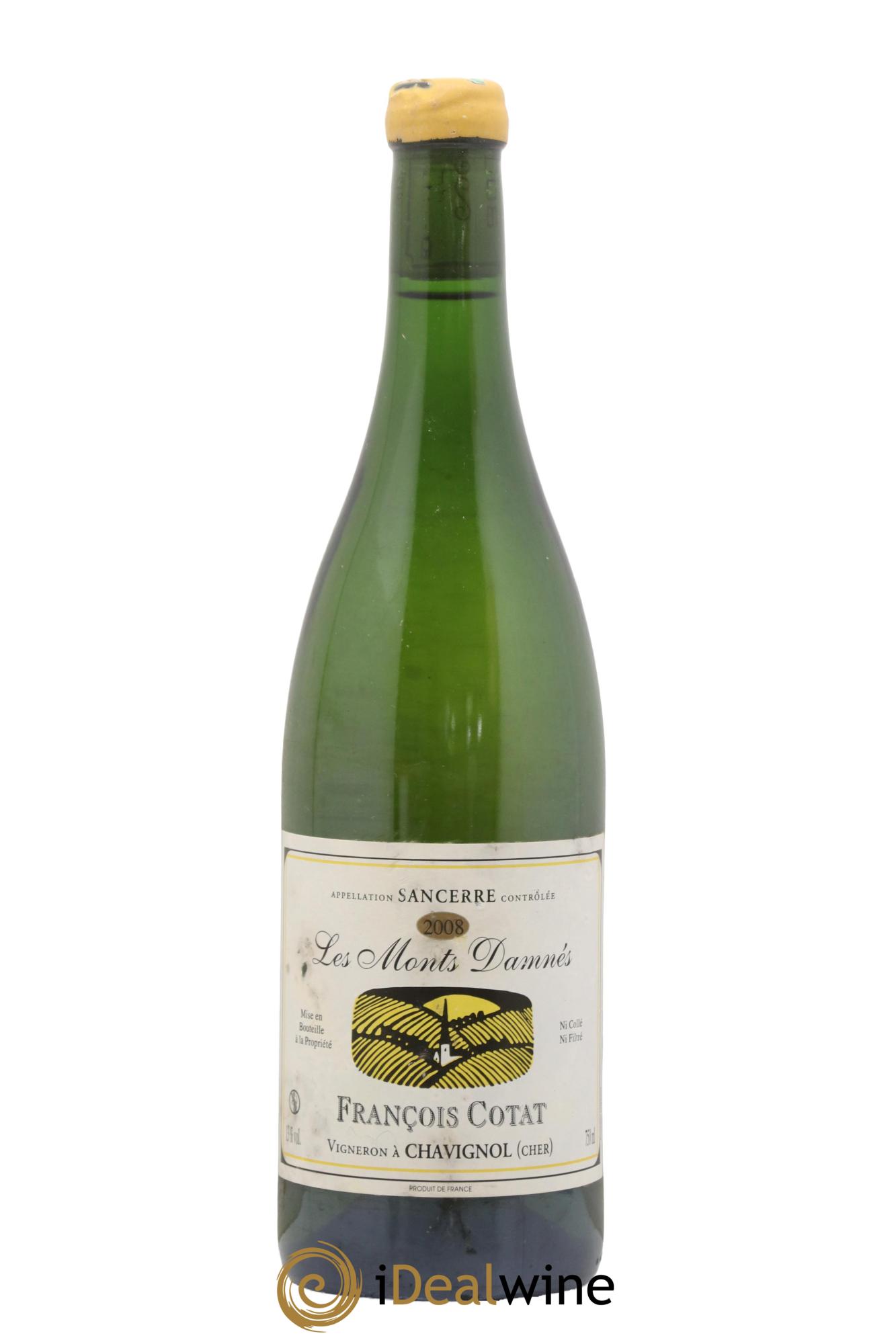 Sancerre Les Monts Damnés François Cotat 2008 - Lot de 1 bouteille - 0