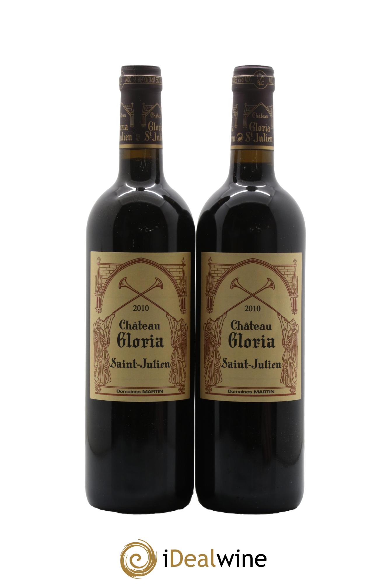 Château Gloria 2010 - Posten von 2 Flaschen - 0