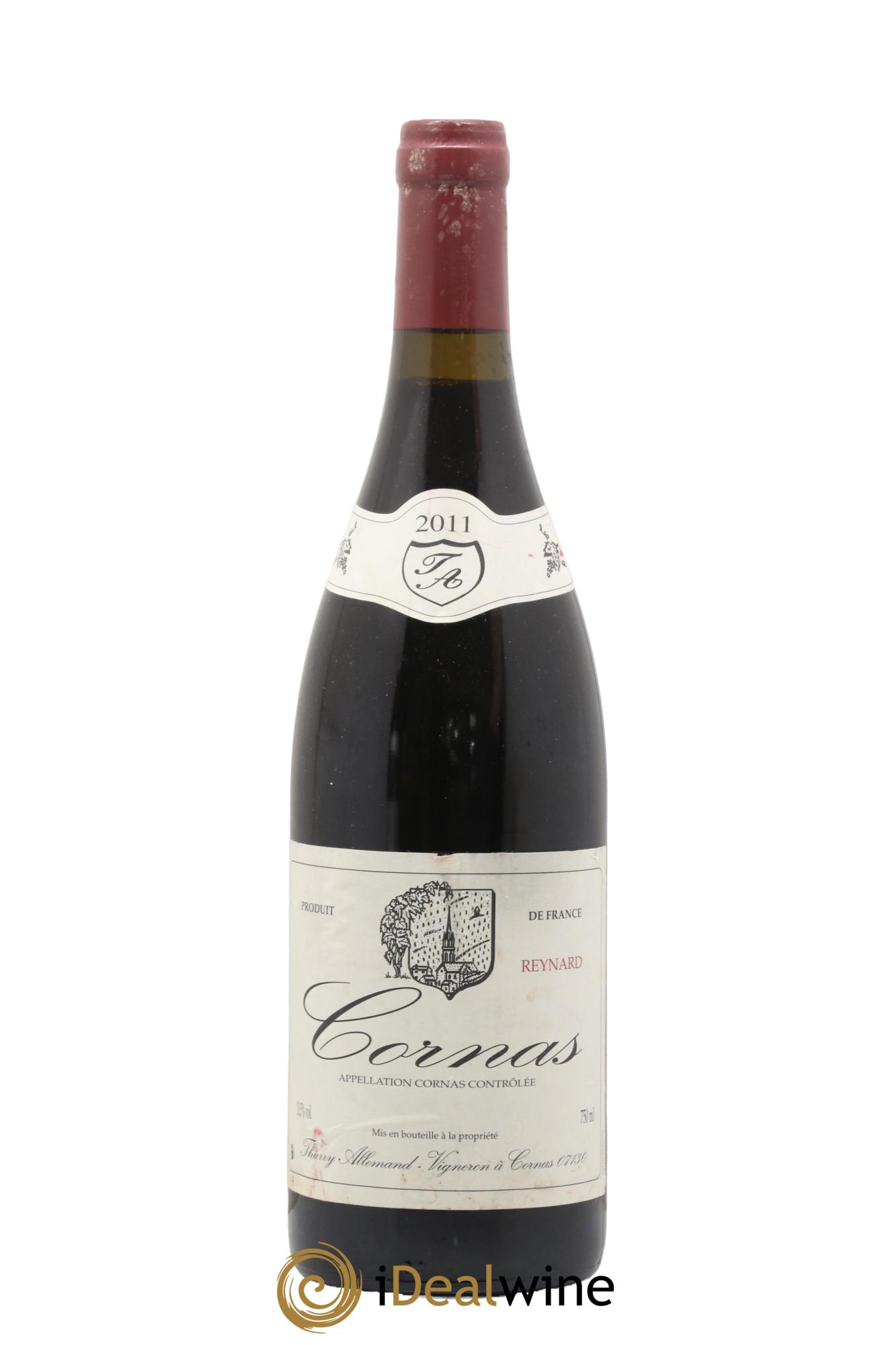Cornas Reynard Thierry Allemand 2011 - Lot de 1 bouteille - 0