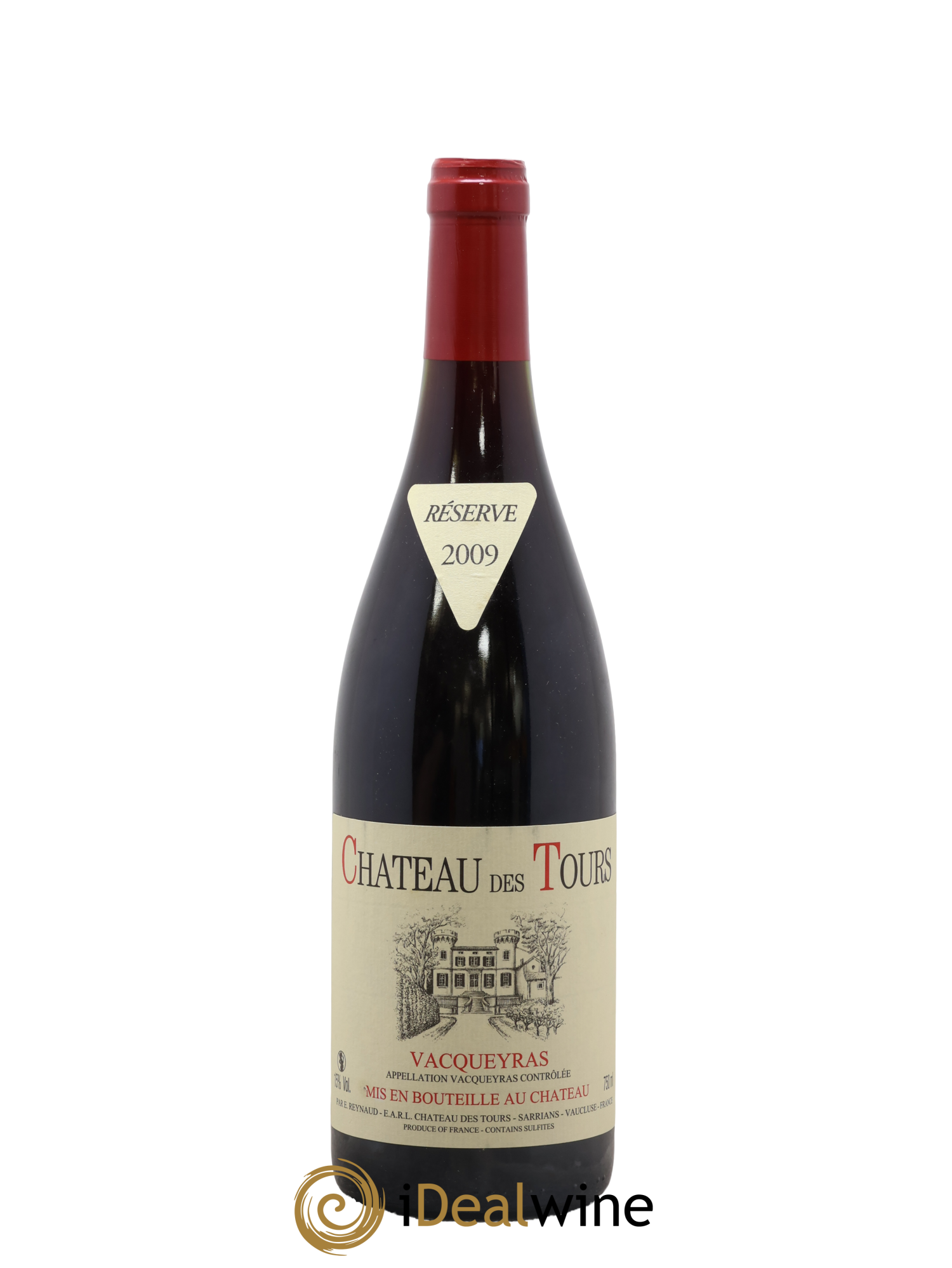 Vacqueyras Château des Tours Emmanuel Reynaud 2009 - Lot de 1 bouteille - 0