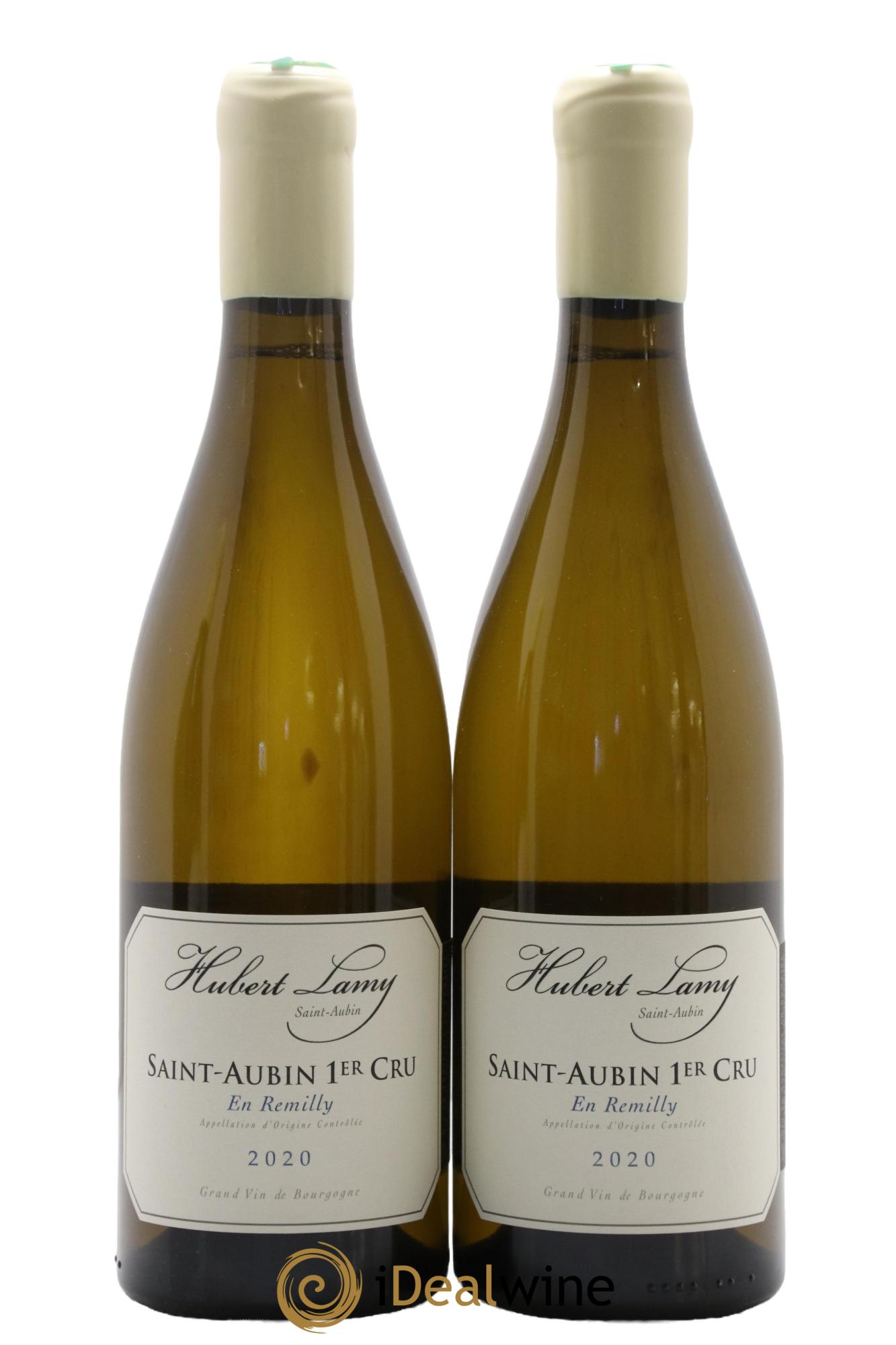 Saint-Aubin 1er Cru En Rémilly Hubert Lamy 2020 - Lot de 2 bouteilles - 0