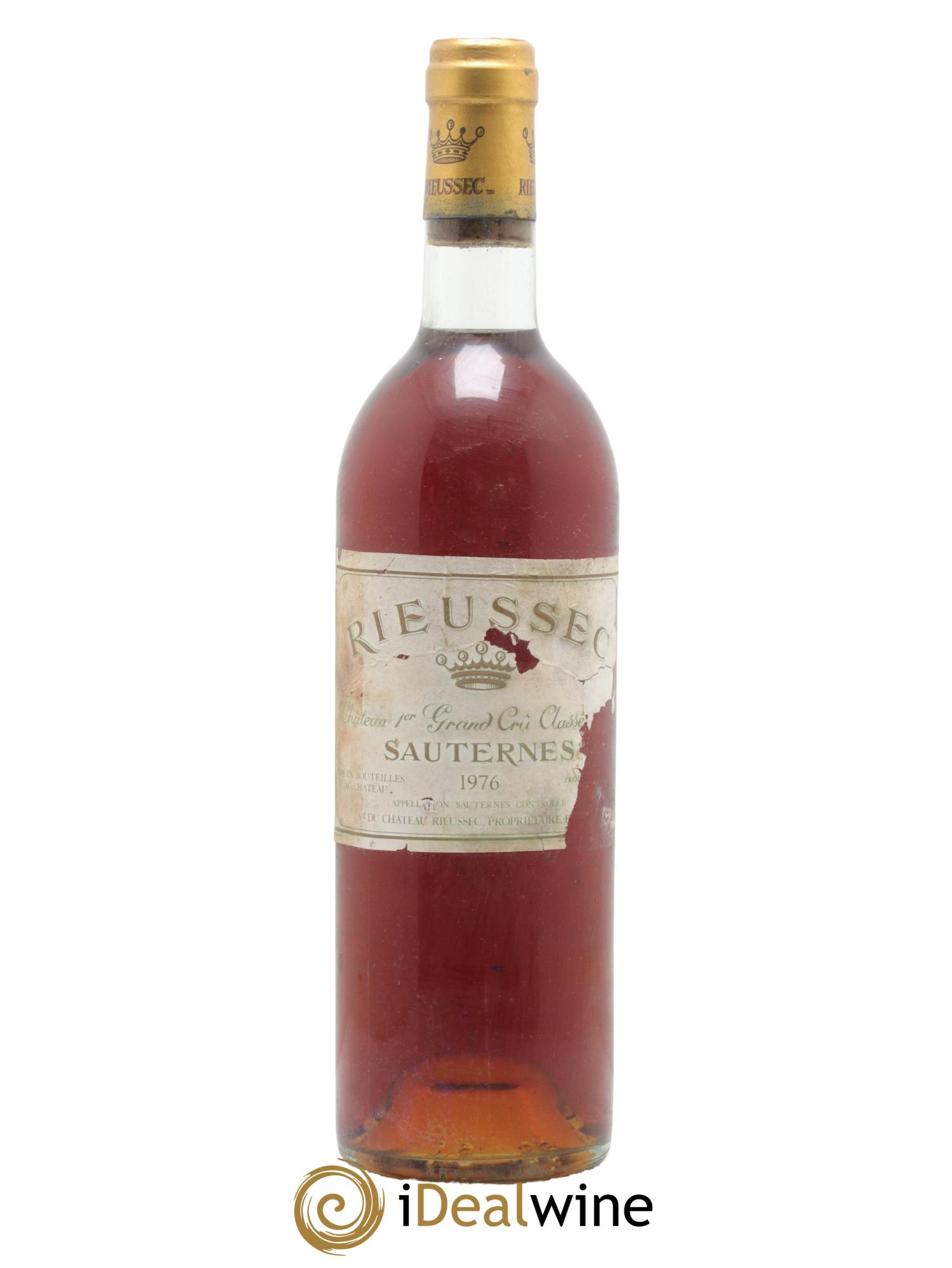 Château Rieussec 1er Grand Cru Classé 1976 - Posten von 1 Flasche - 0