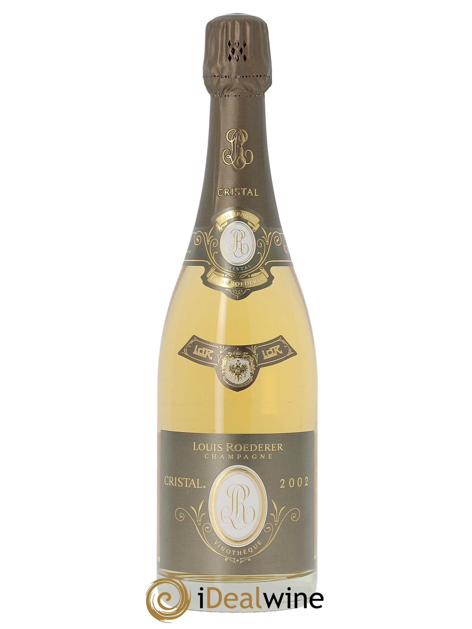 Cristal Vinothèque Louis Roederer 2002 - Lot de 1 bouteille - 1