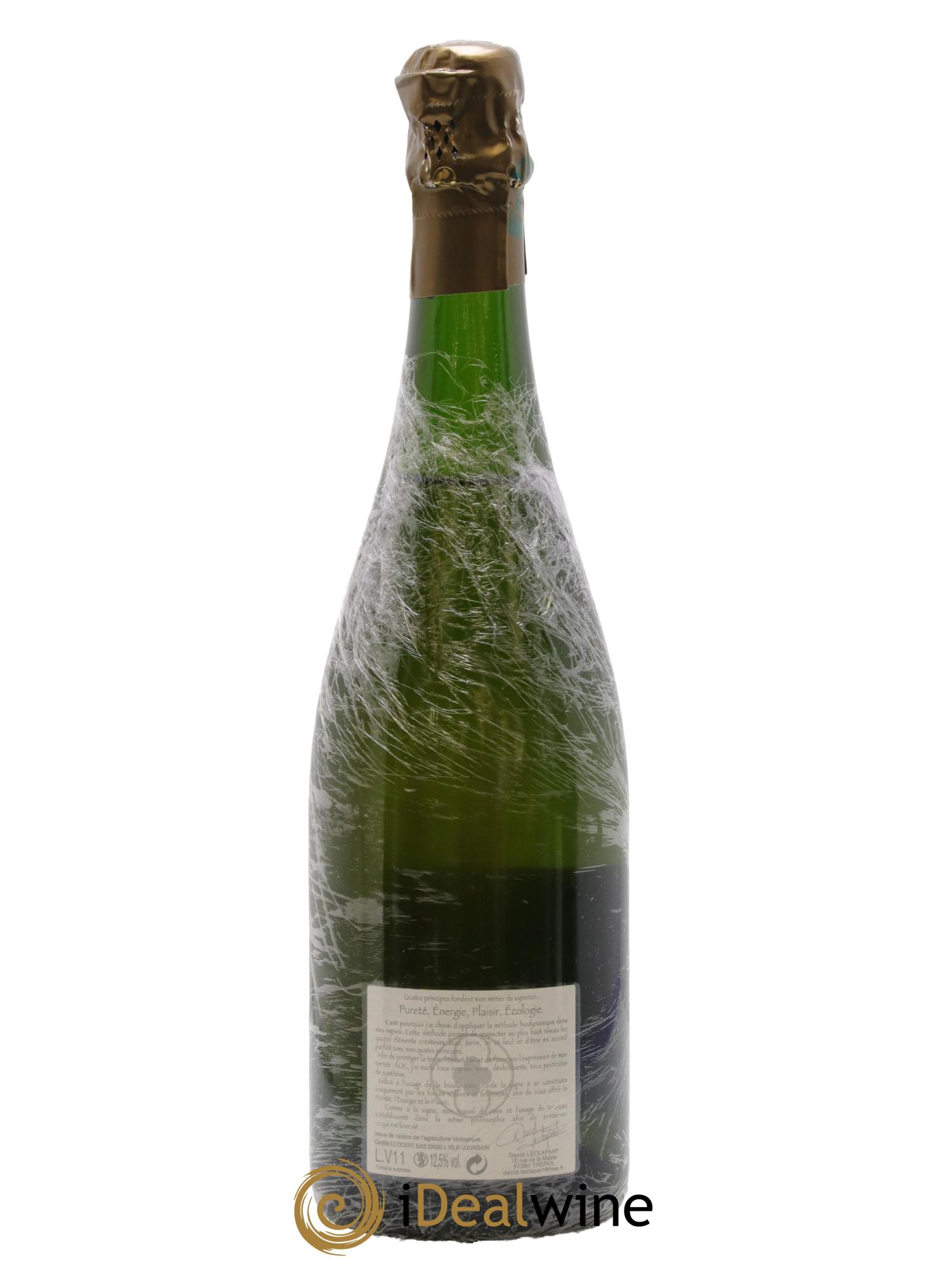 L'Artiste Blanc de Blancs 1er Cru Extra-Brut David Leclapart - Lot de 1 bouteille - 1
