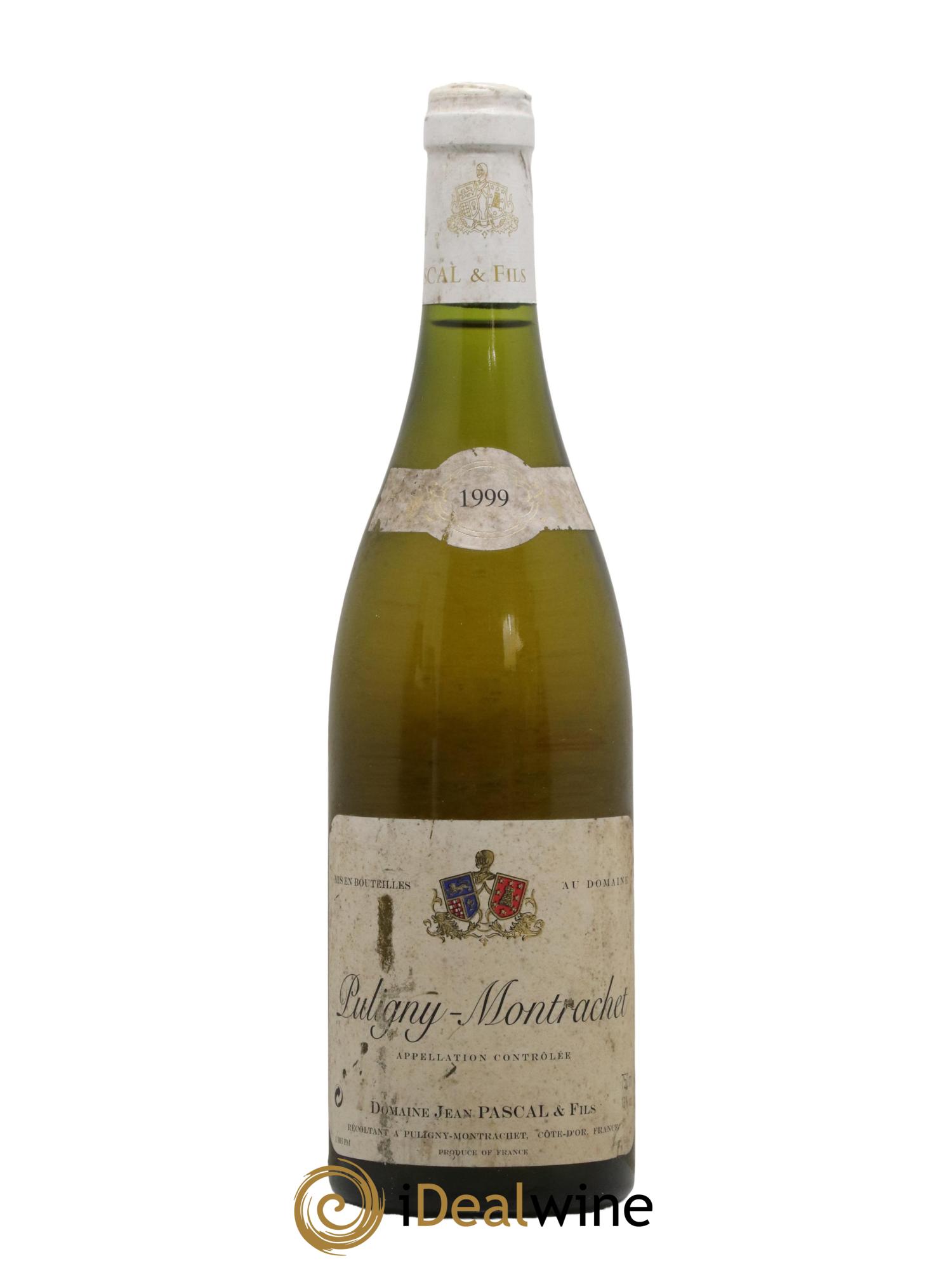 Puligny-Montrachet Domaine Jean Pascal 1999 - Lot de 1 bouteille - 0