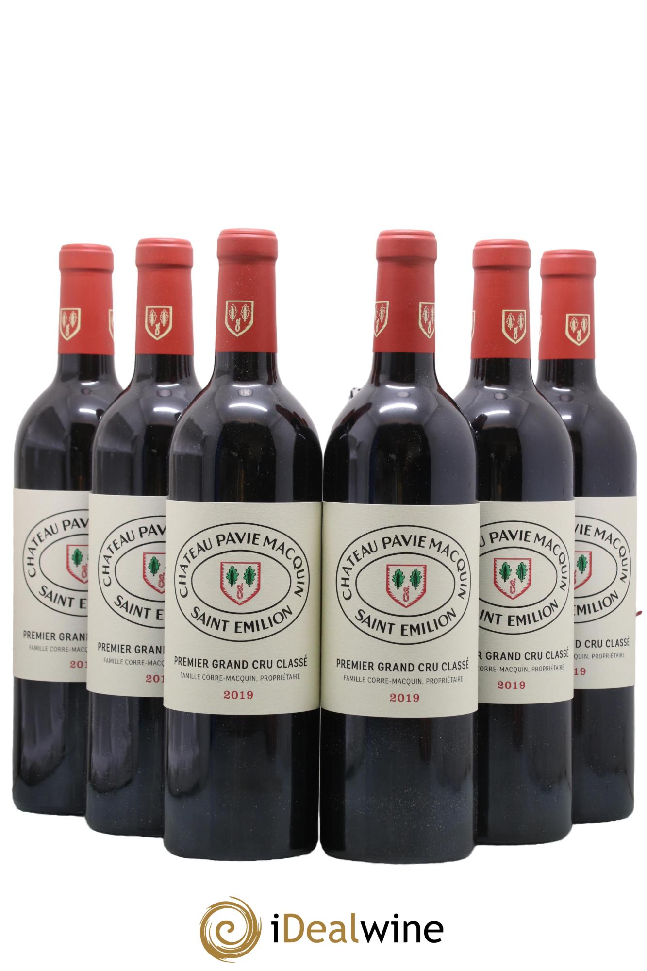 Château Pavie Macquin 1er Grand Cru Classé B 2019 - Lotto di 6 bottiglie - 0